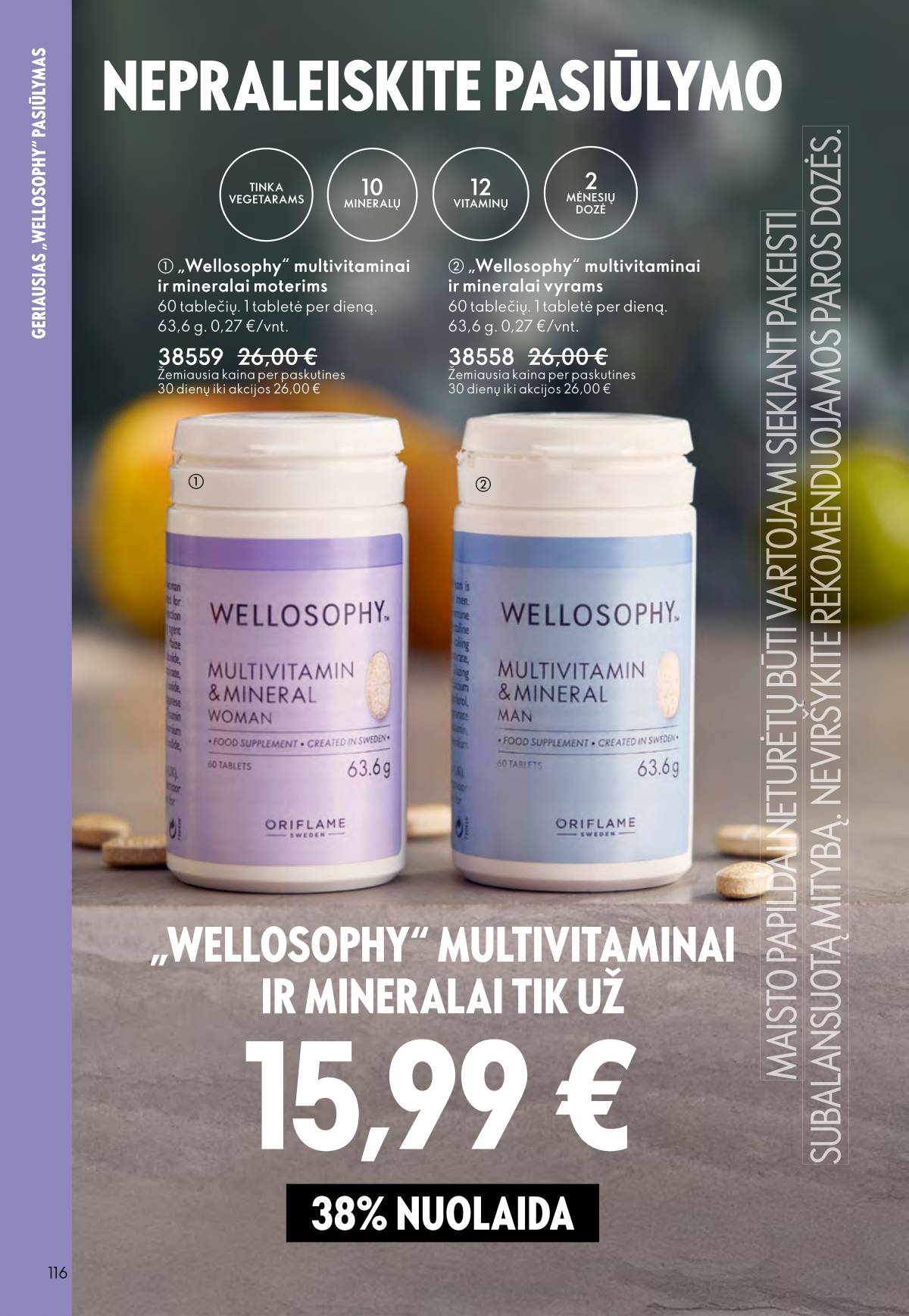 Oriflame - Oriflame akcijų katalogas 116 puslapis