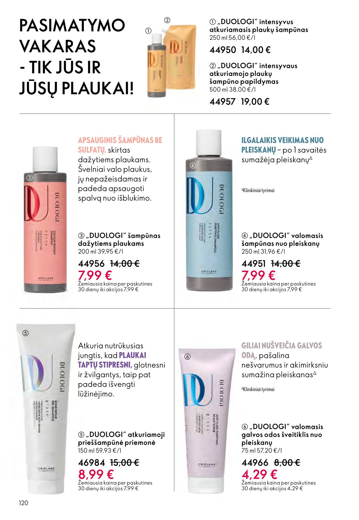 Oriflame - Oriflame akcijų katalogas 120 puslapis