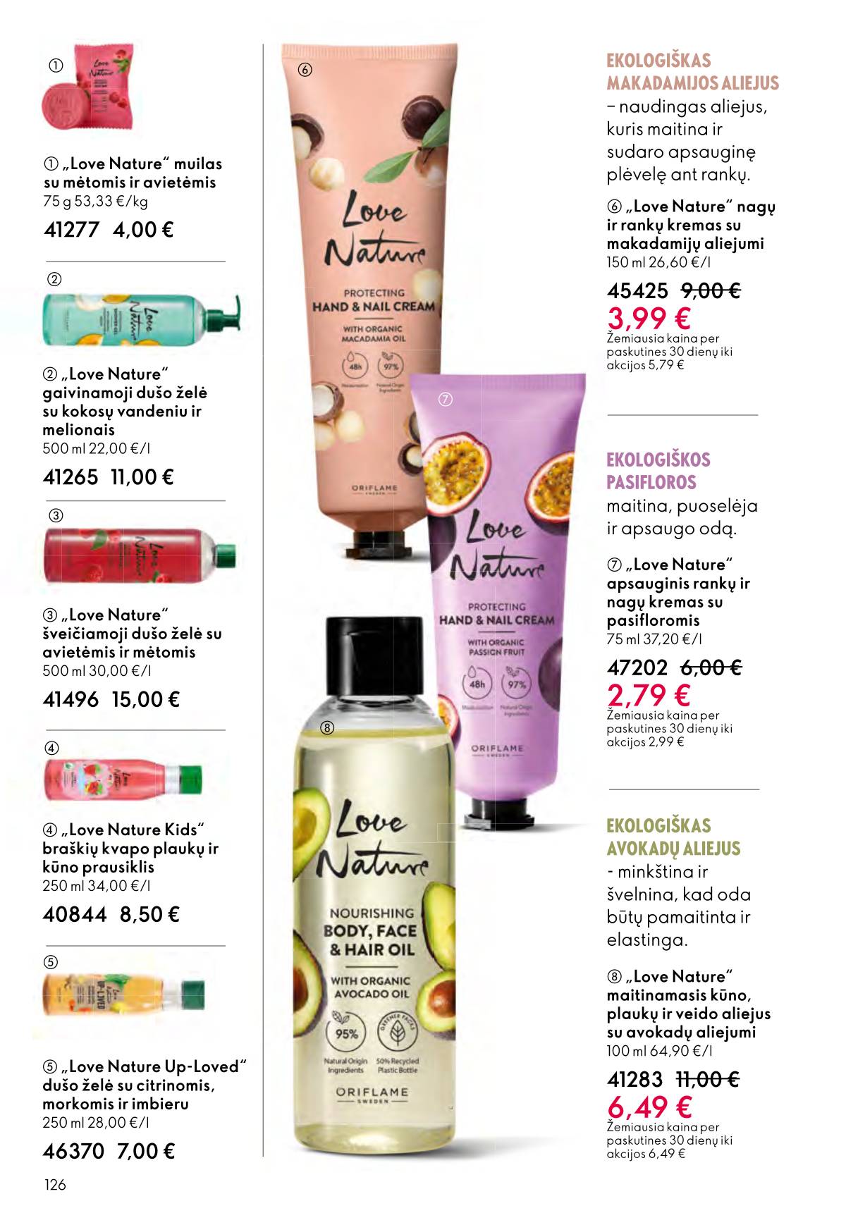 Oriflame - Oriflame akcijų katalogas 126 puslapis