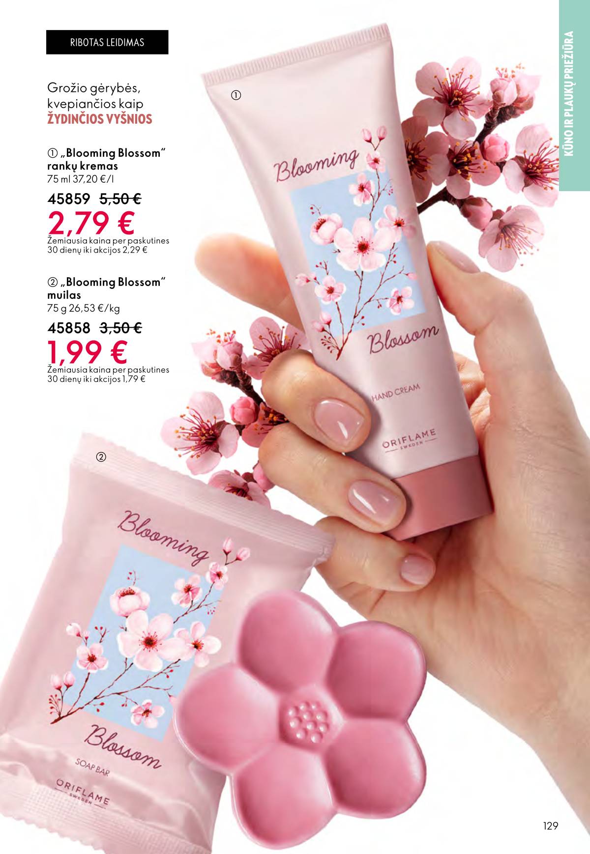 Oriflame - Oriflame akcijų katalogas 129 puslapis