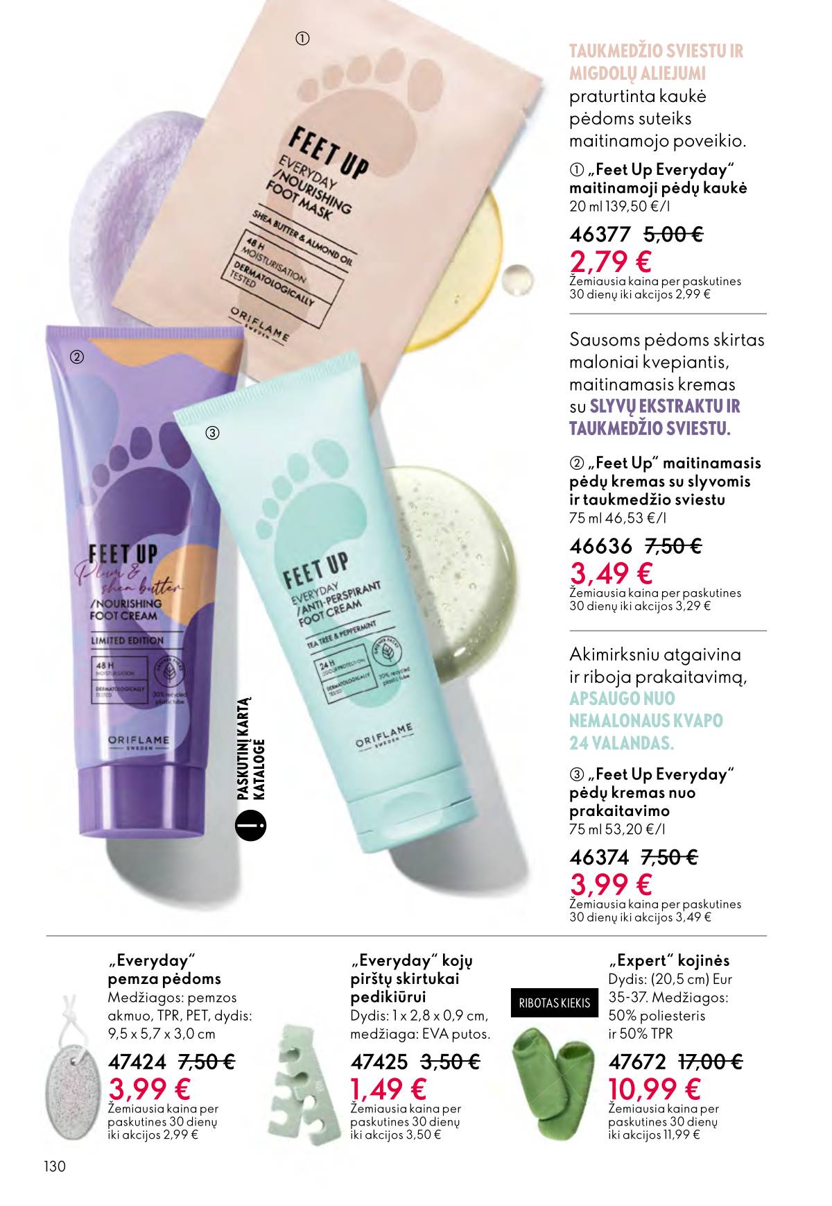 Oriflame - Oriflame akcijų katalogas 130 puslapis