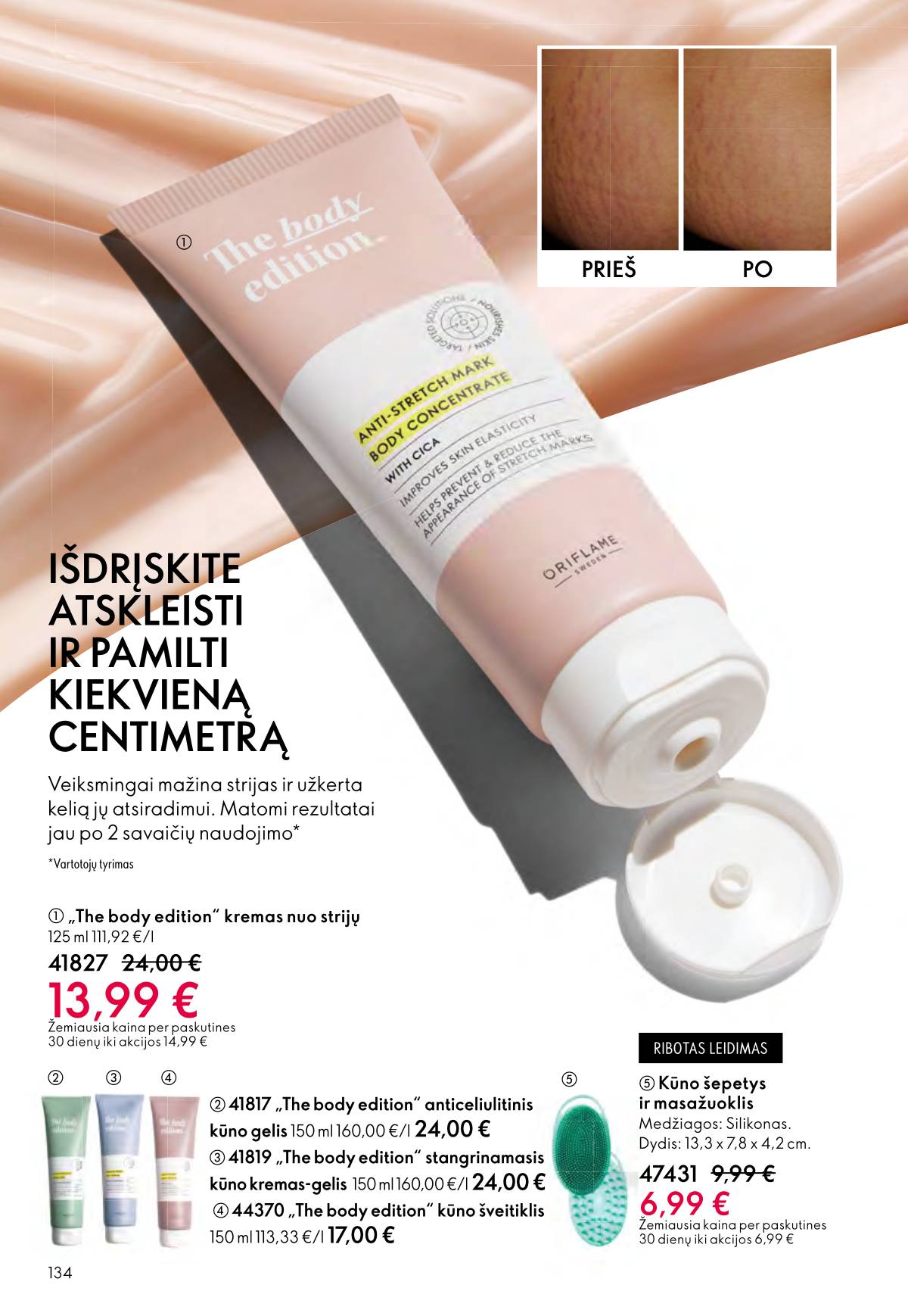 Oriflame - Oriflame akcijų katalogas 134 puslapis