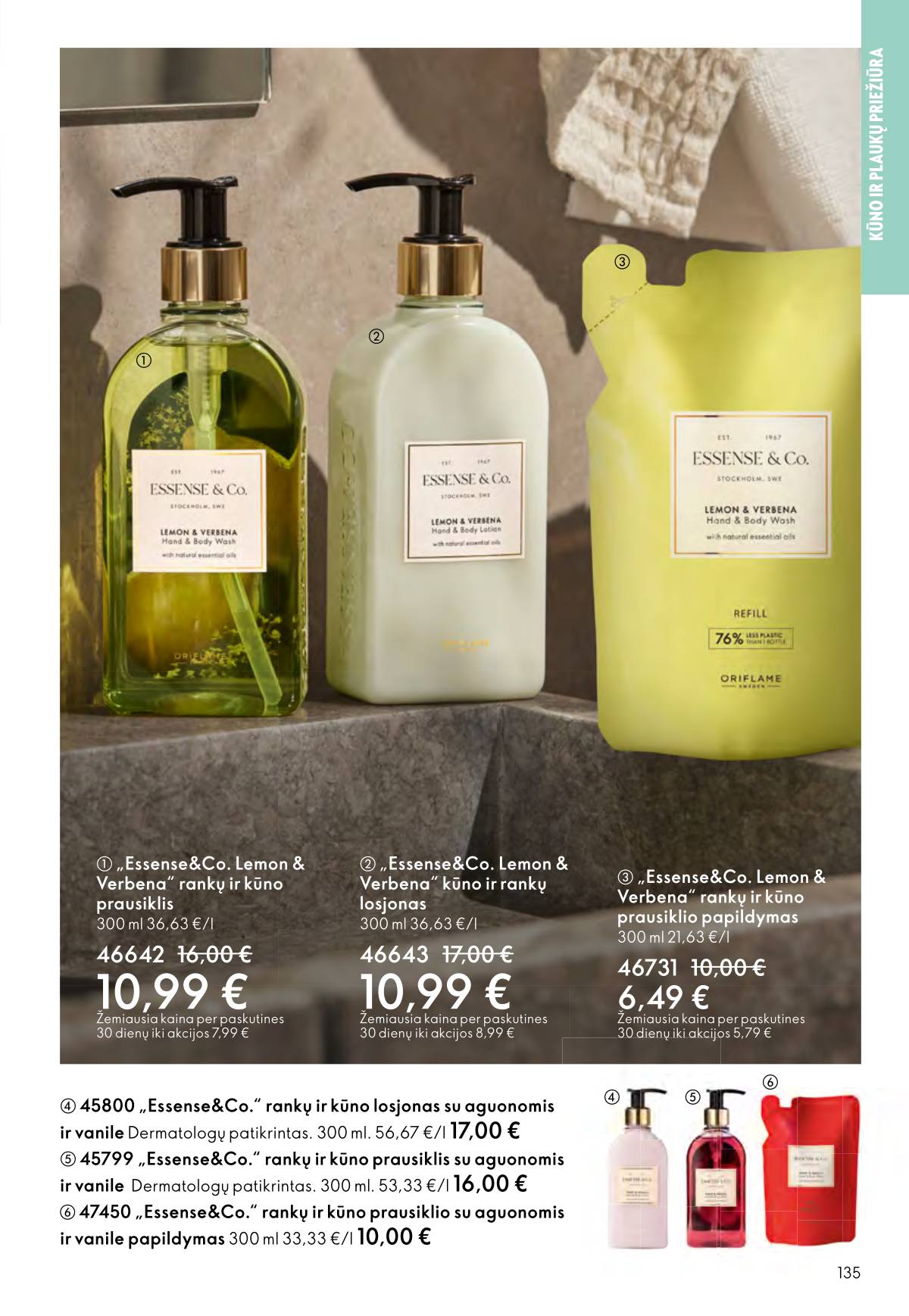 Oriflame - Oriflame akcijų katalogas 135 puslapis