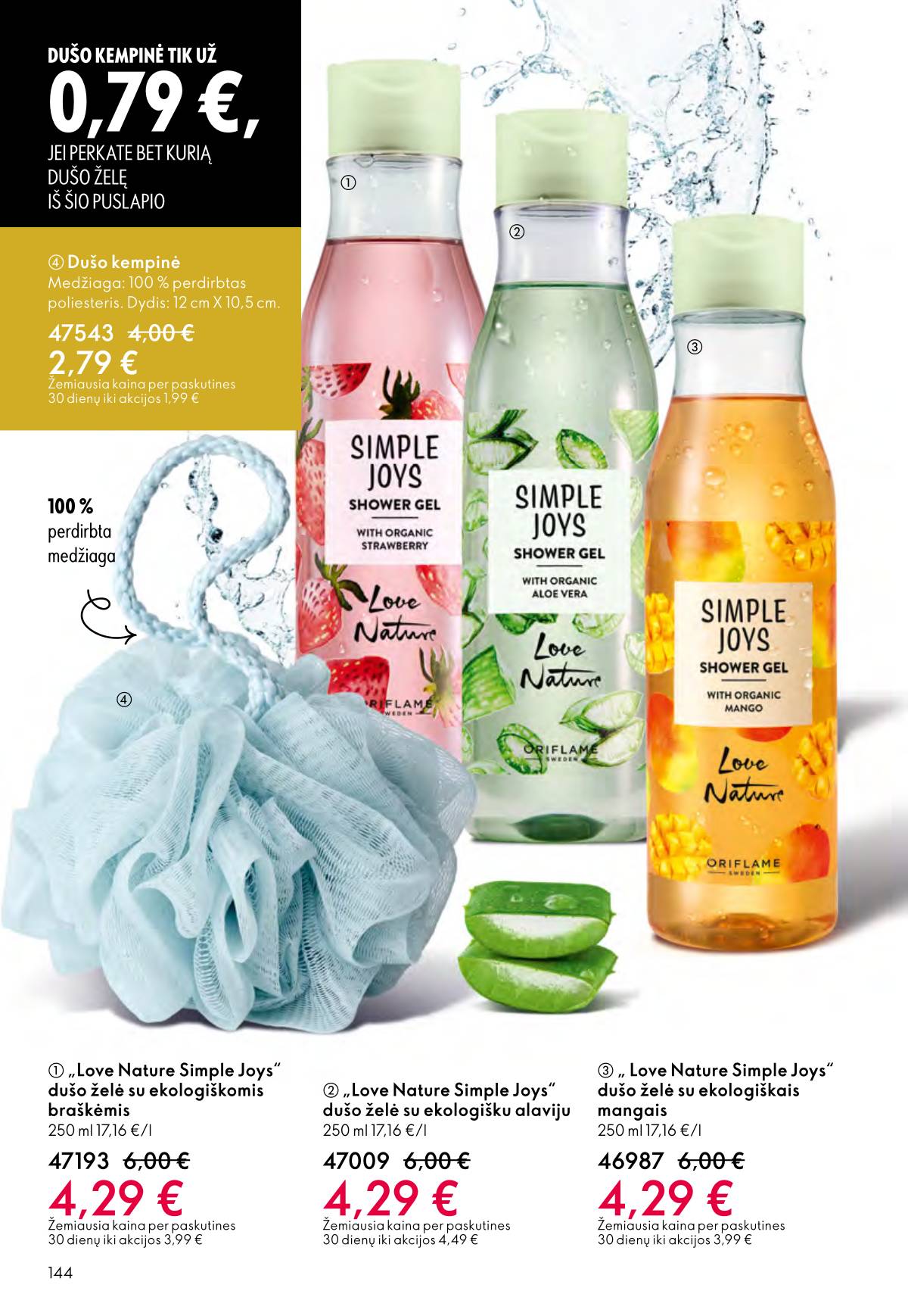 Oriflame - Oriflame akcijų katalogas 144 puslapis