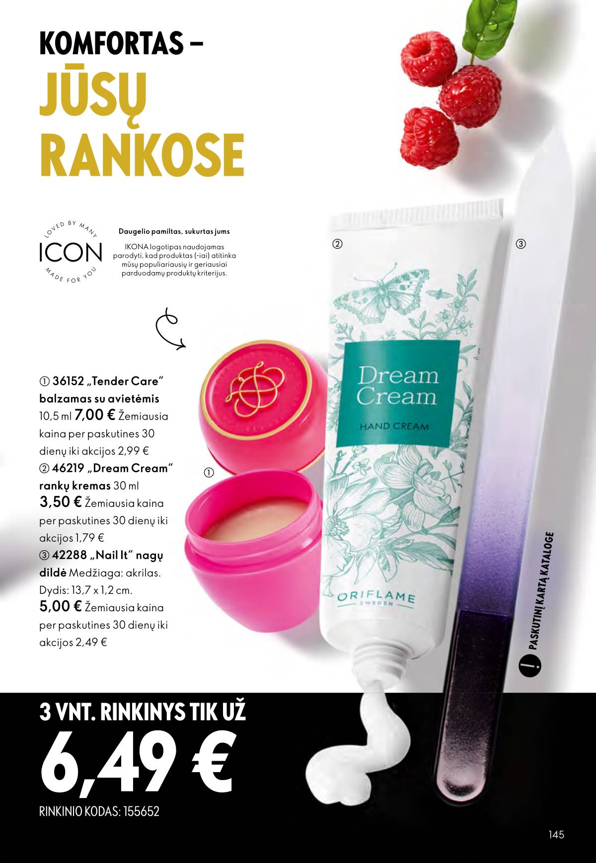Oriflame - Oriflame akcijų katalogas 145 puslapis