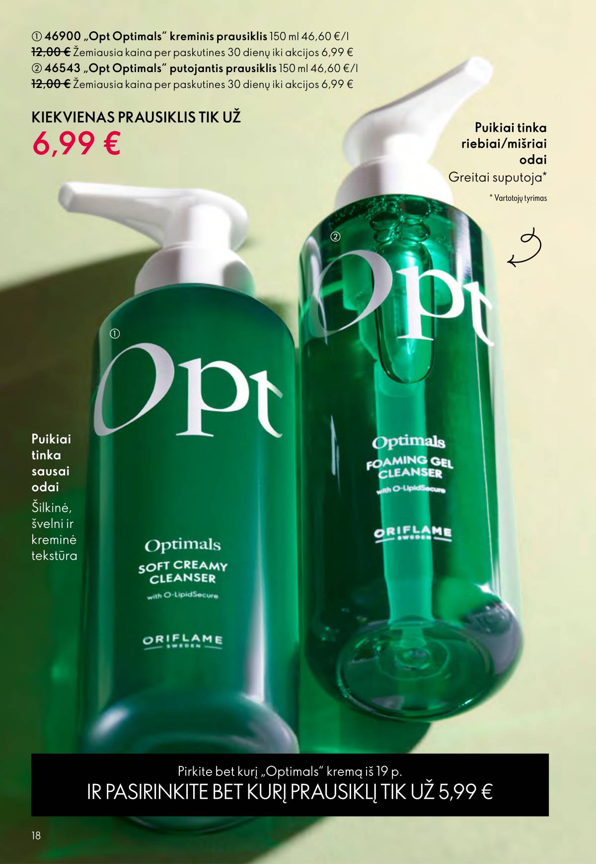 Oriflame - Oriflame akcijų katalogas 18 puslapis