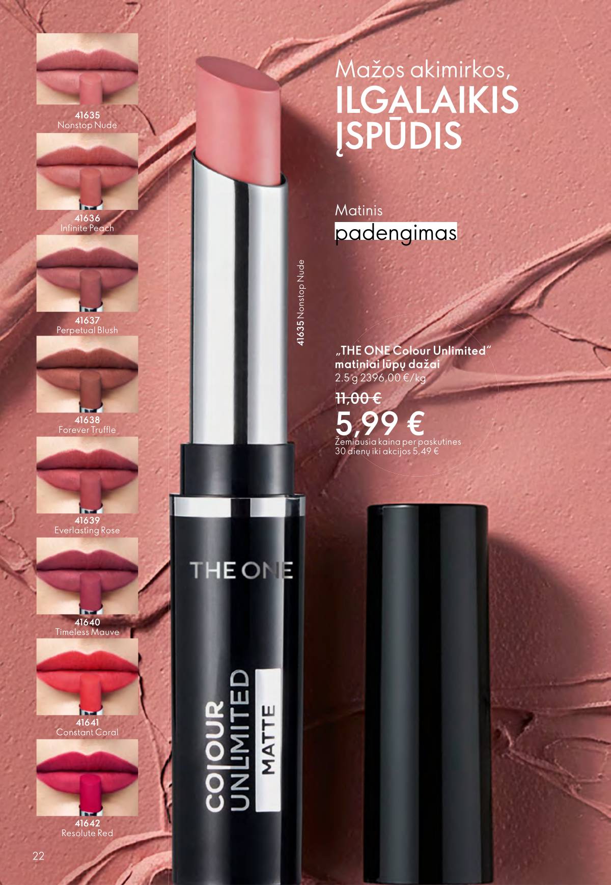 Oriflame - Oriflame akcijų katalogas 22 puslapis