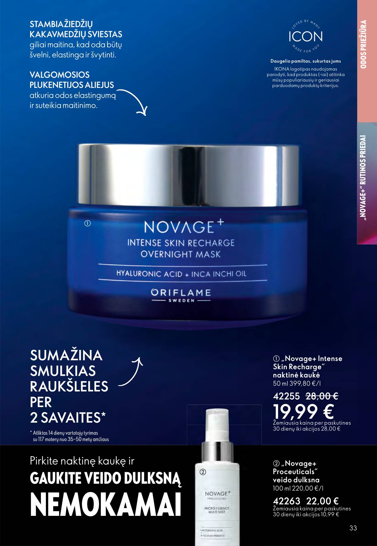 Oriflame - Oriflame akcijų katalogas 33 puslapis