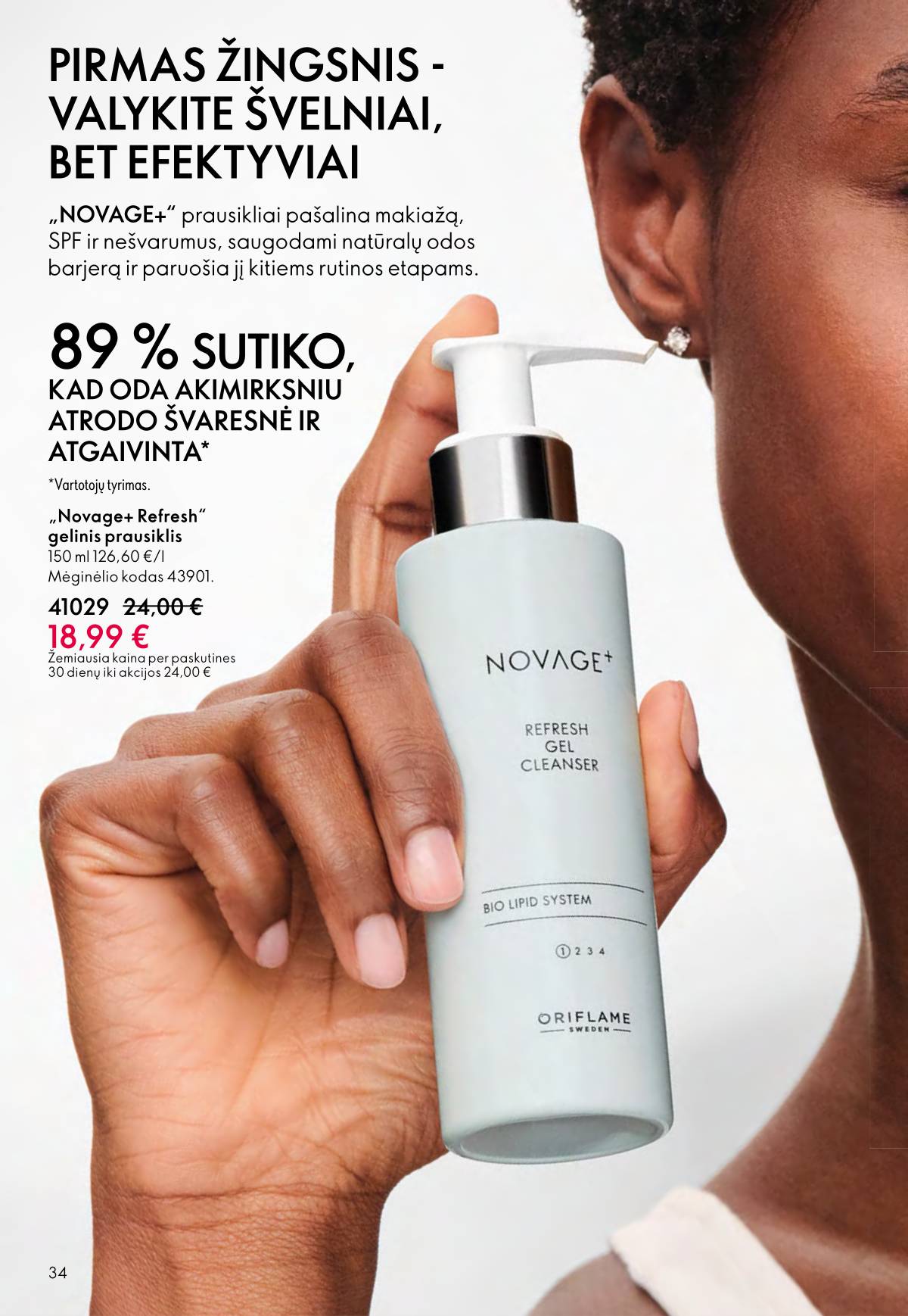 Oriflame - Oriflame akcijų katalogas 34 puslapis