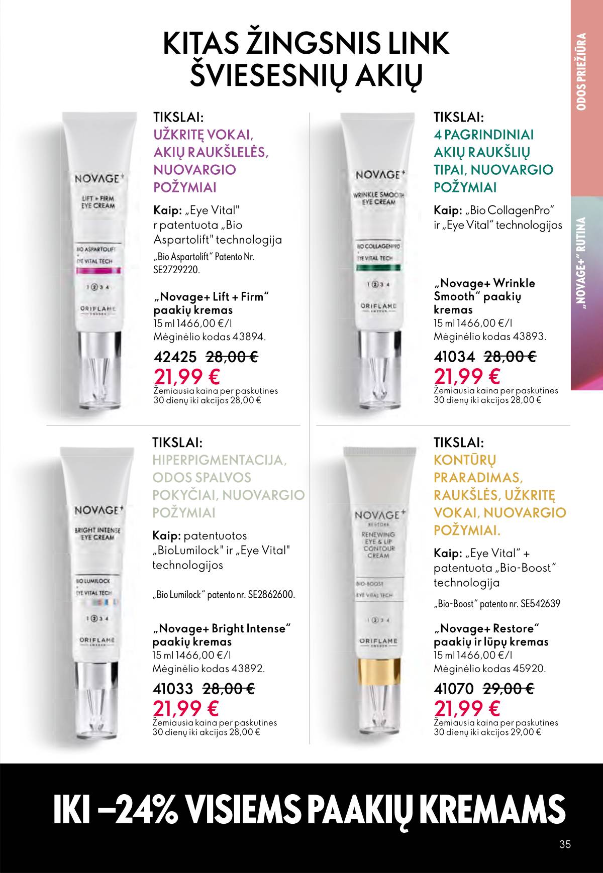 Oriflame - Oriflame akcijų katalogas 35 puslapis