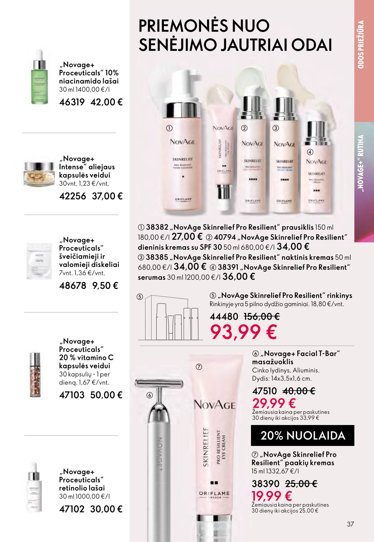 Oriflame - Oriflame akcijų katalogas 37 puslapis