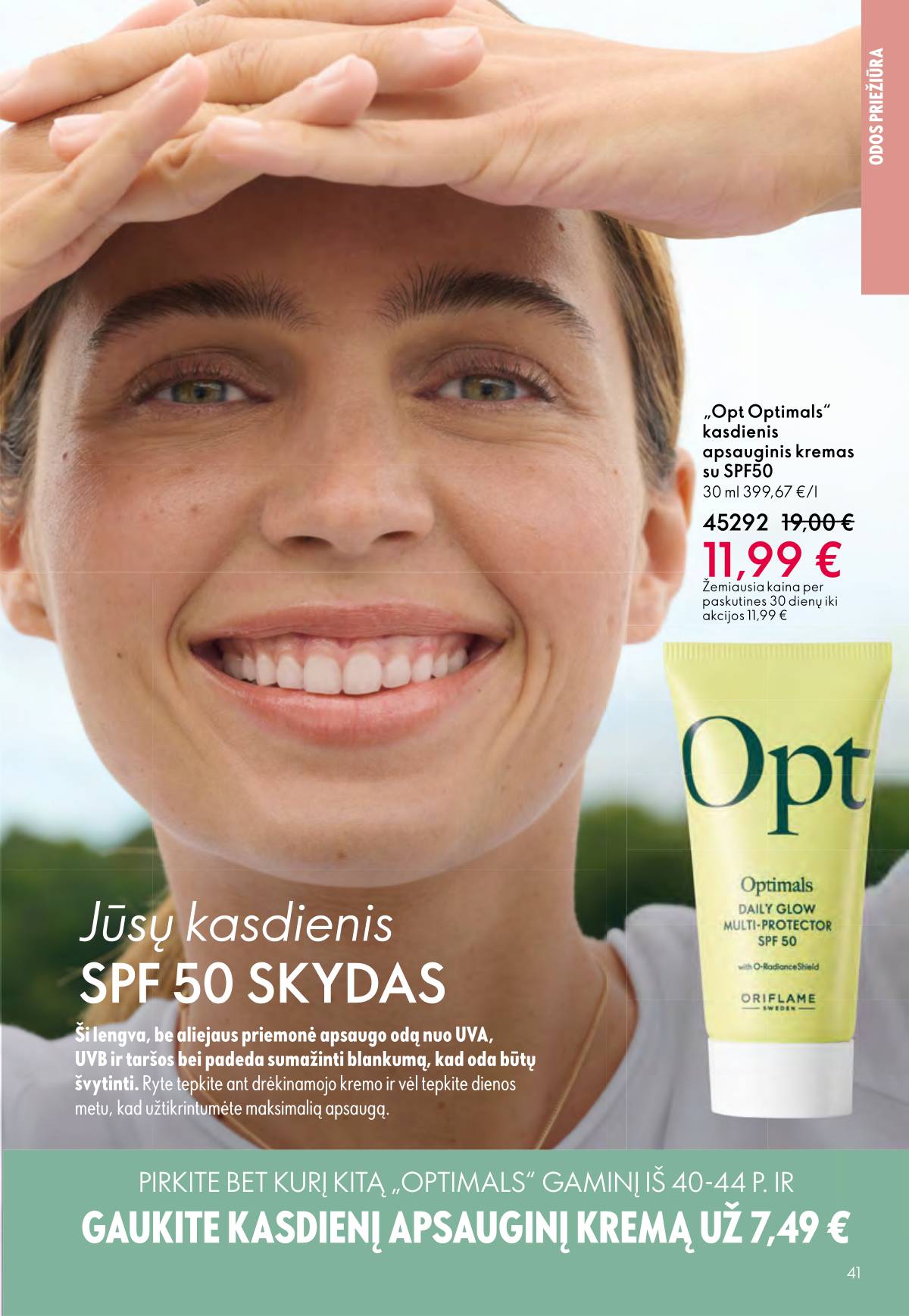 Oriflame - Oriflame akcijų katalogas 41 puslapis