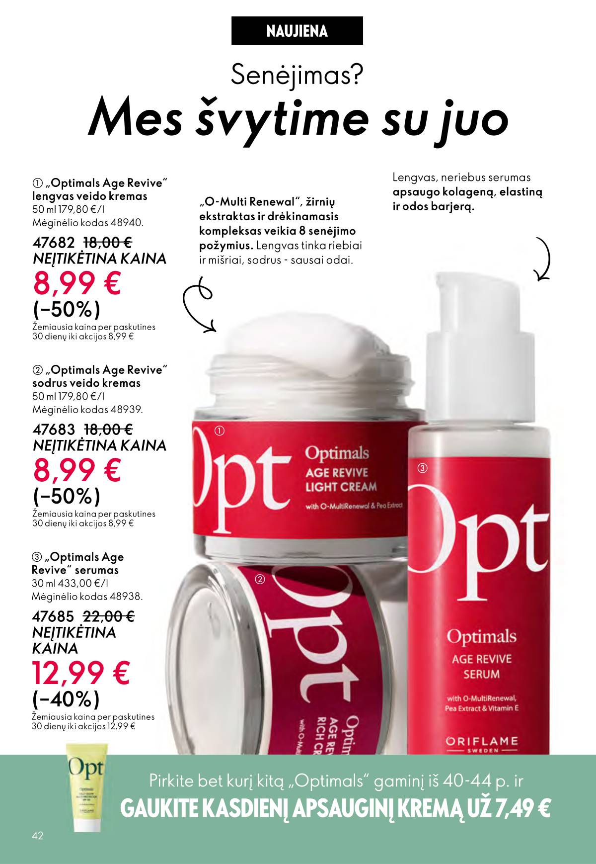 Oriflame - Oriflame akcijų katalogas 42 puslapis