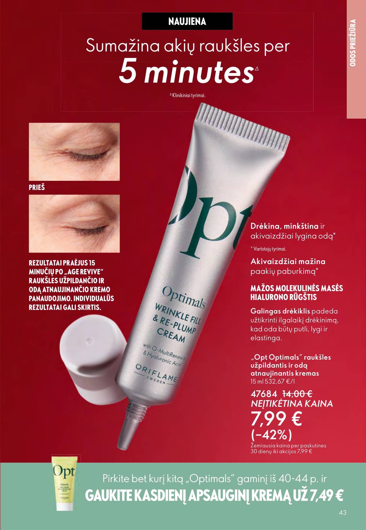 Oriflame - Oriflame akcijų katalogas 43 puslapis