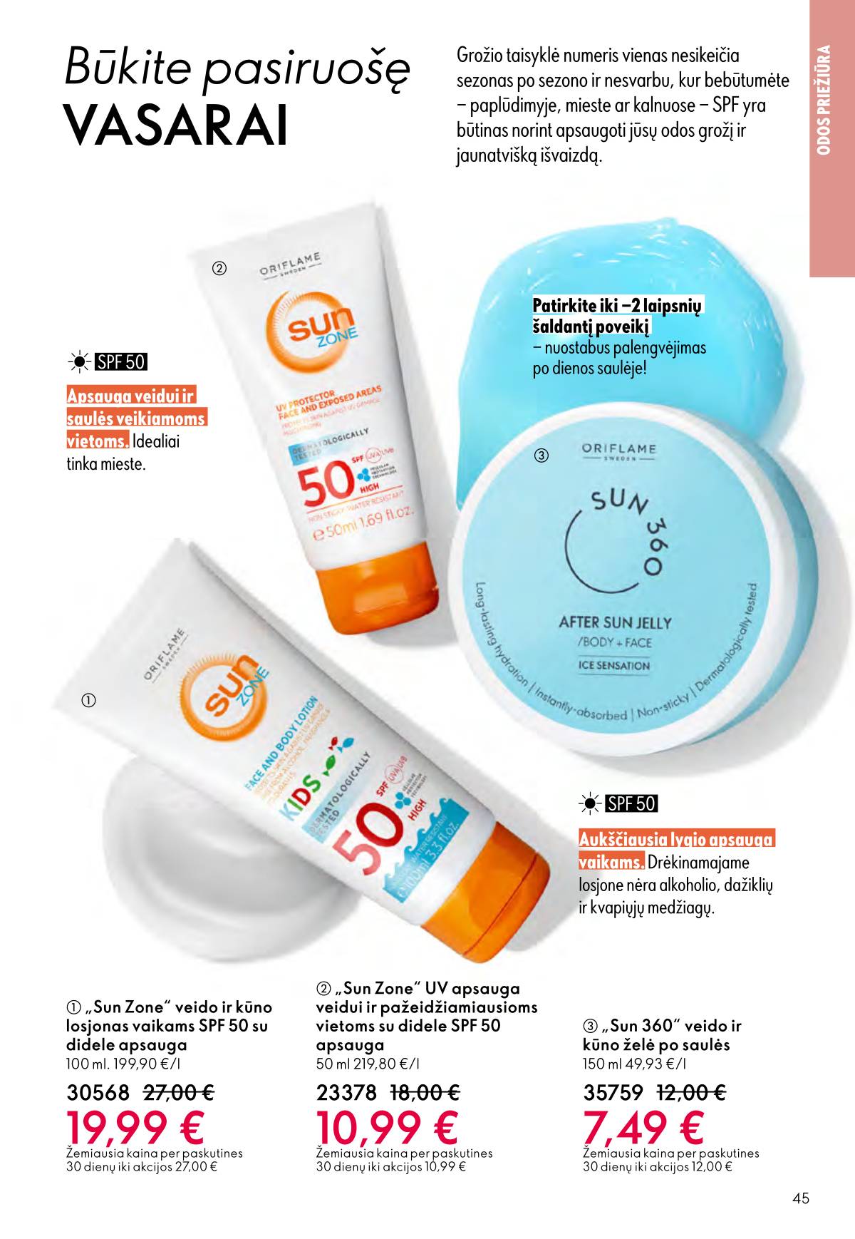 Oriflame - Oriflame akcijų katalogas 45 puslapis