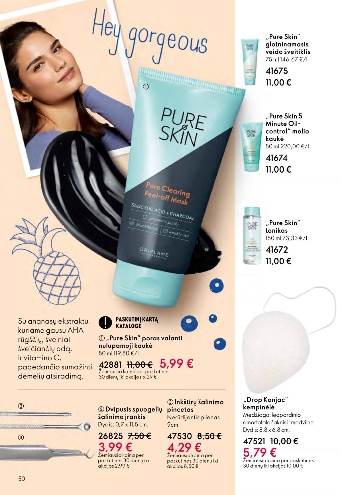 Oriflame - Oriflame akcijų katalogas 50 puslapis