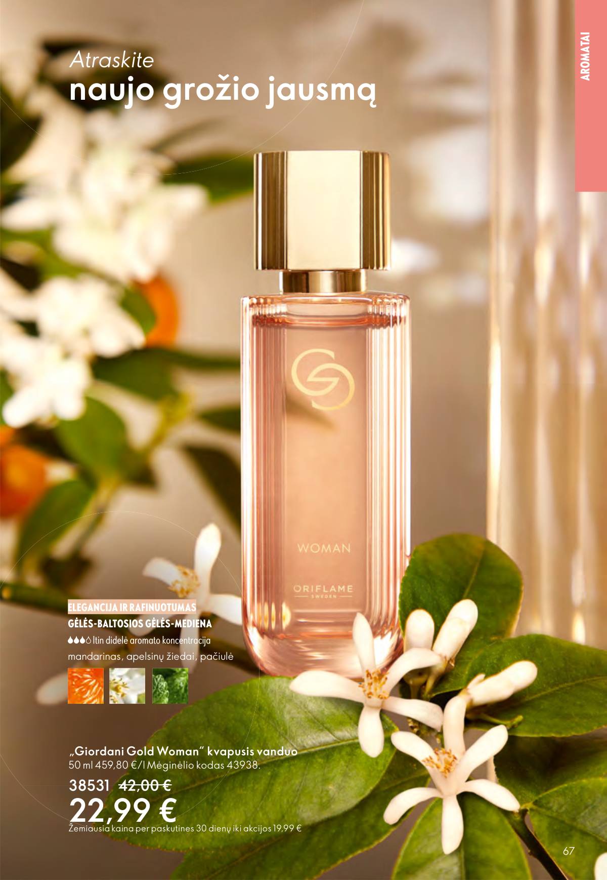 Oriflame - Oriflame akcijų katalogas 67 puslapis