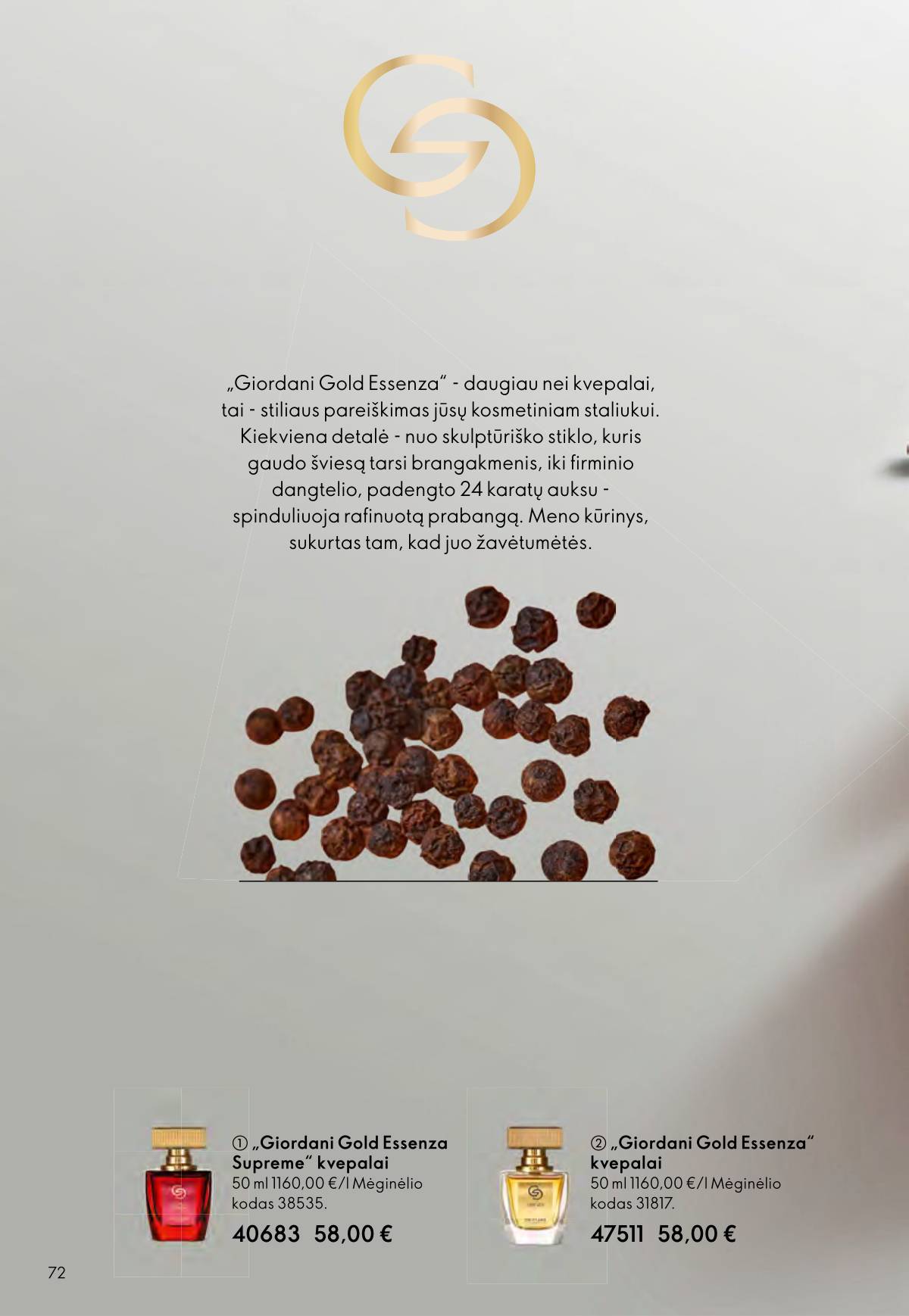 Oriflame - Oriflame akcijų katalogas 72 puslapis