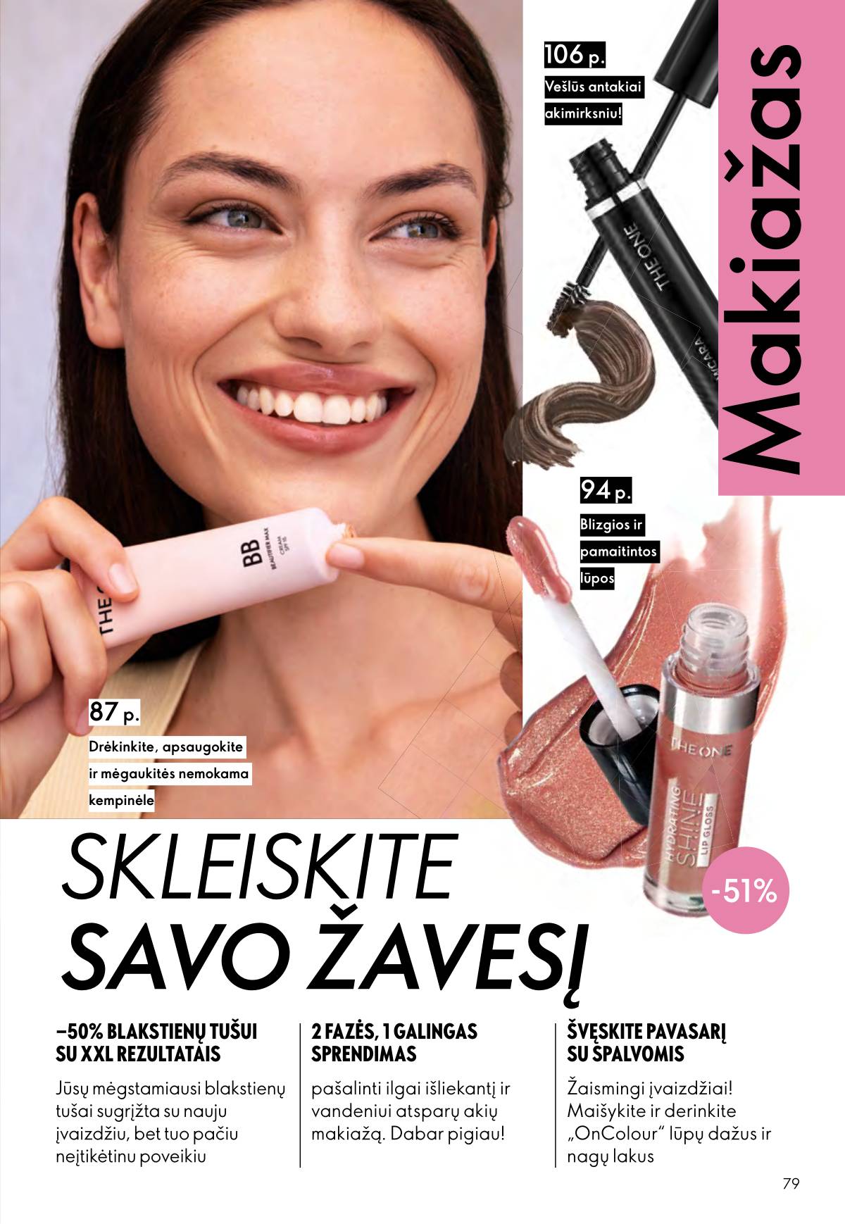 Oriflame - Oriflame akcijų katalogas 79 puslapis