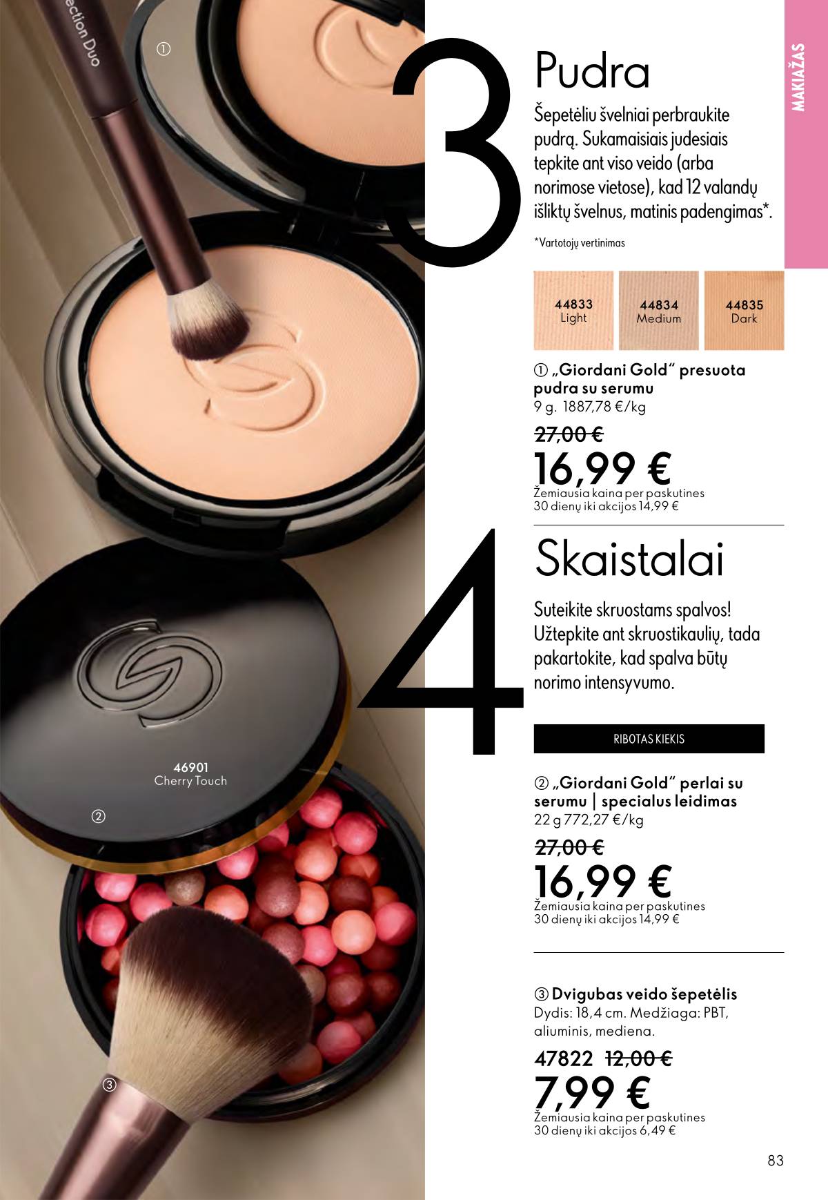 Oriflame - Oriflame akcijų katalogas 83 puslapis