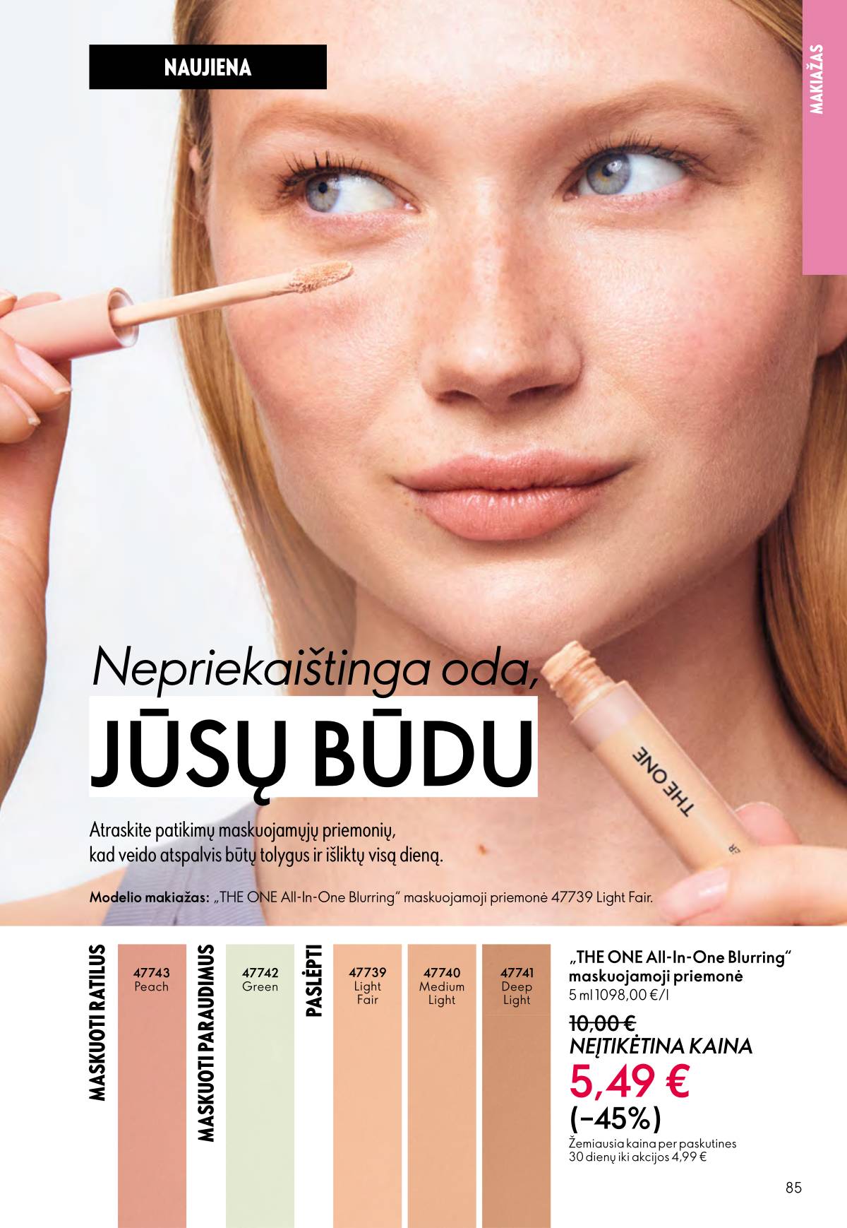 Oriflame - Oriflame akcijų katalogas 85 puslapis