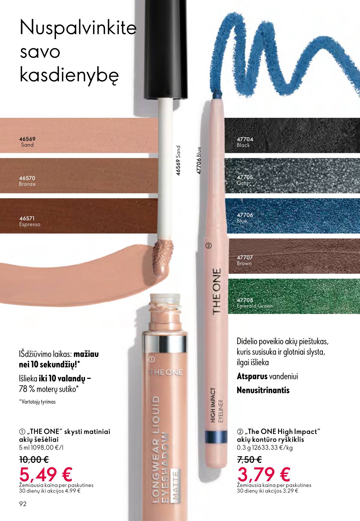 Oriflame - Oriflame akcijų katalogas 92 puslapis