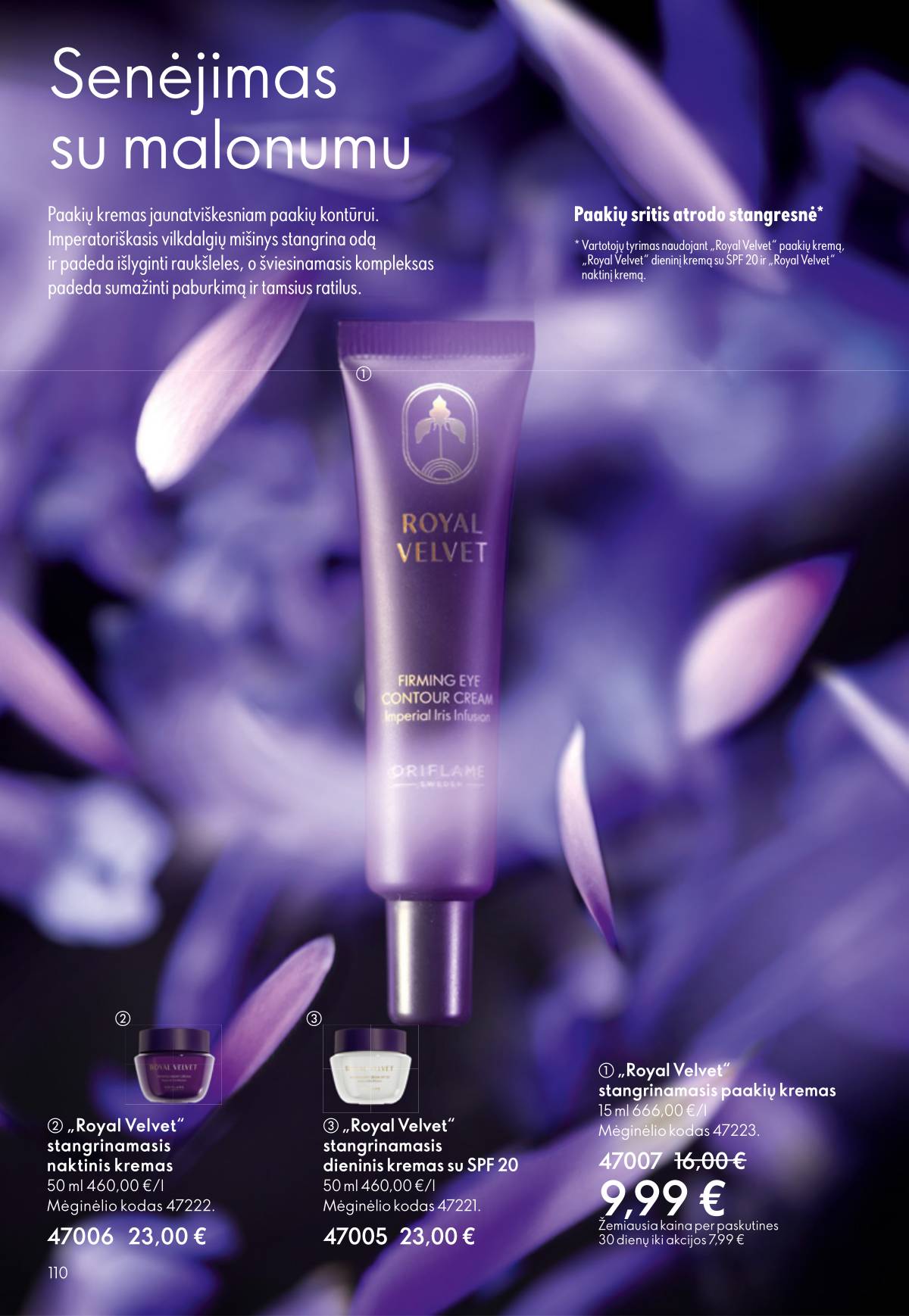 Oriflame - Oriflame akcijų katalogas 110 puslapis