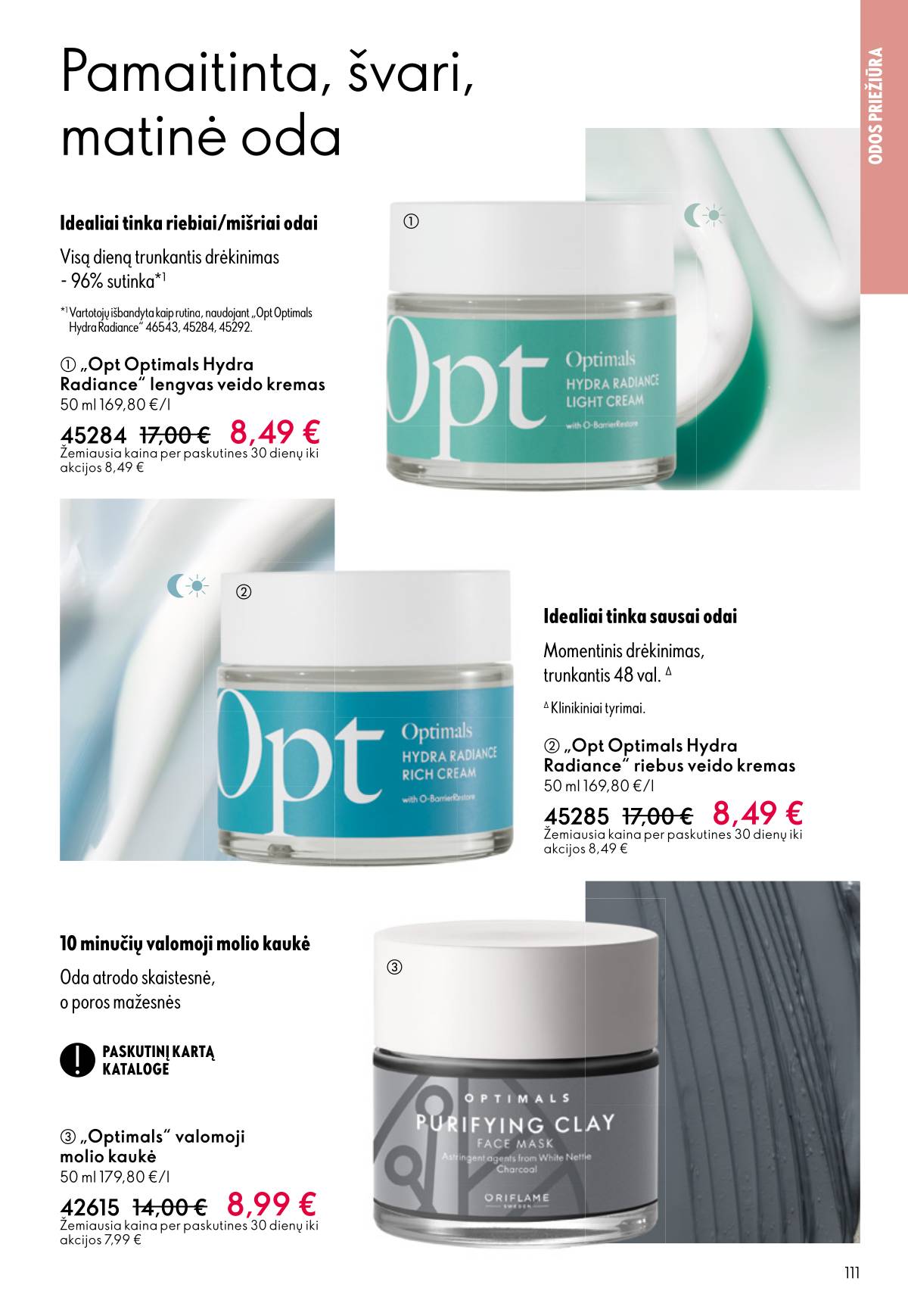 Oriflame - Oriflame akcijų katalogas 111 puslapis