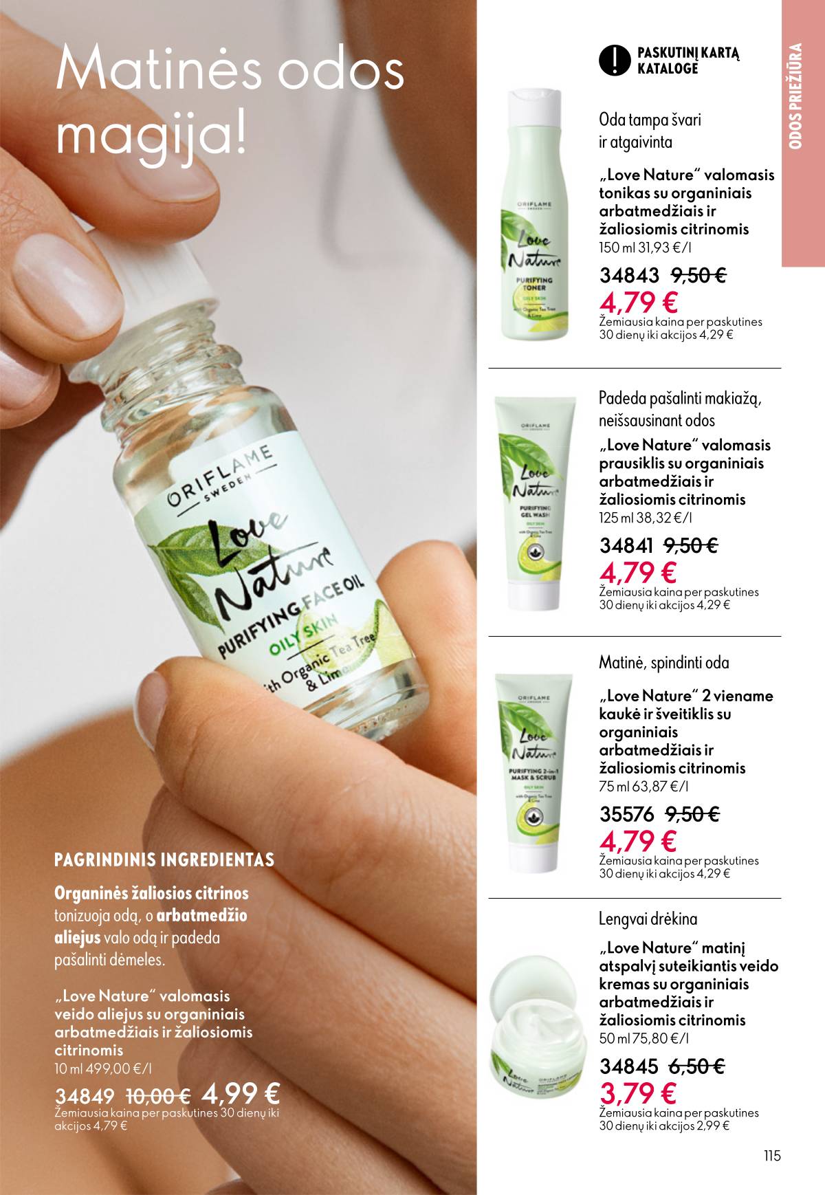 Oriflame - Oriflame akcijų katalogas 115 puslapis