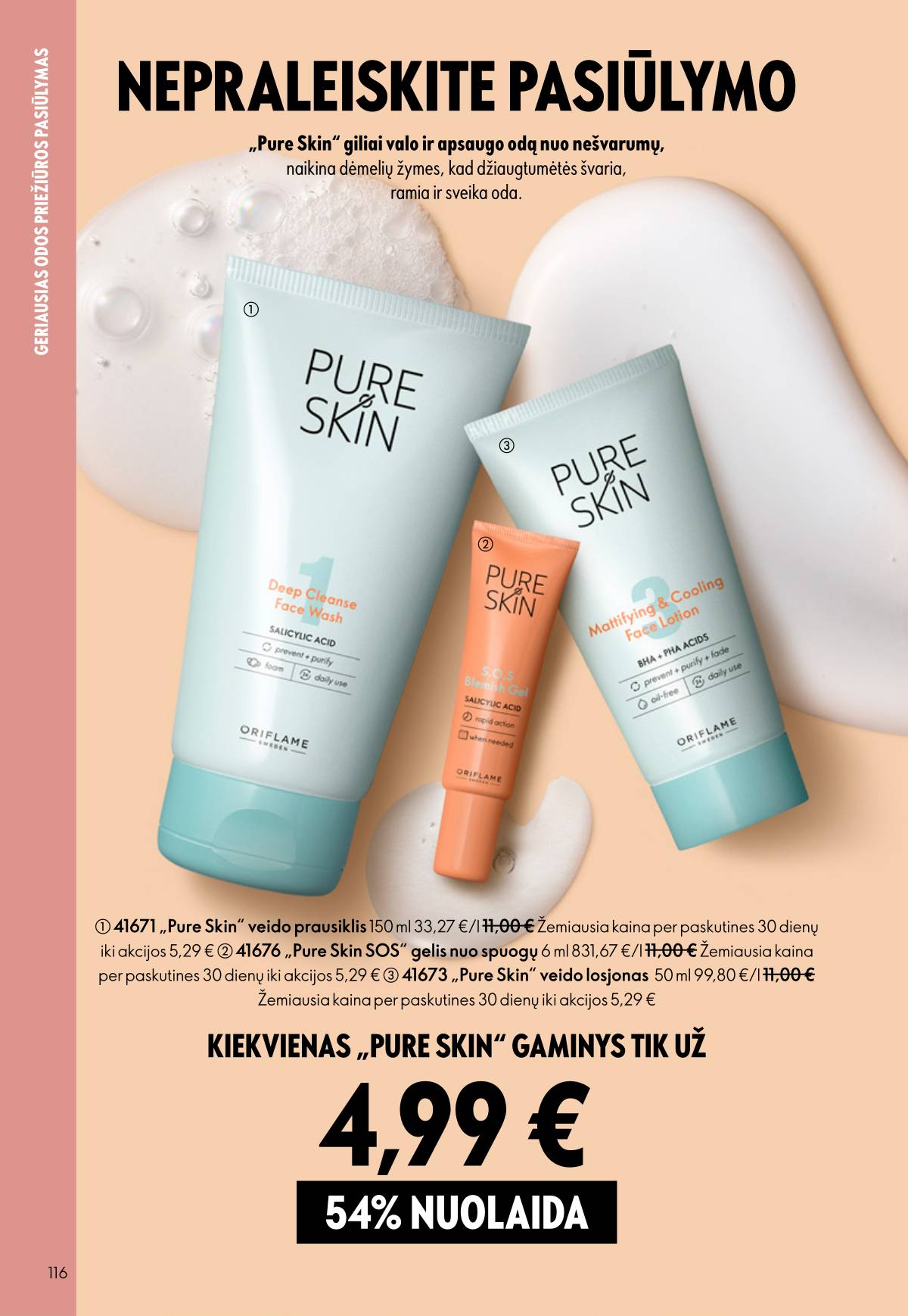 Oriflame - Oriflame akcijų katalogas 116 puslapis