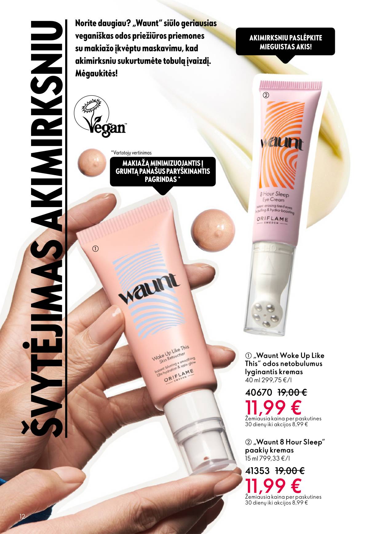 Oriflame - Oriflame akcijų katalogas 12 puslapis