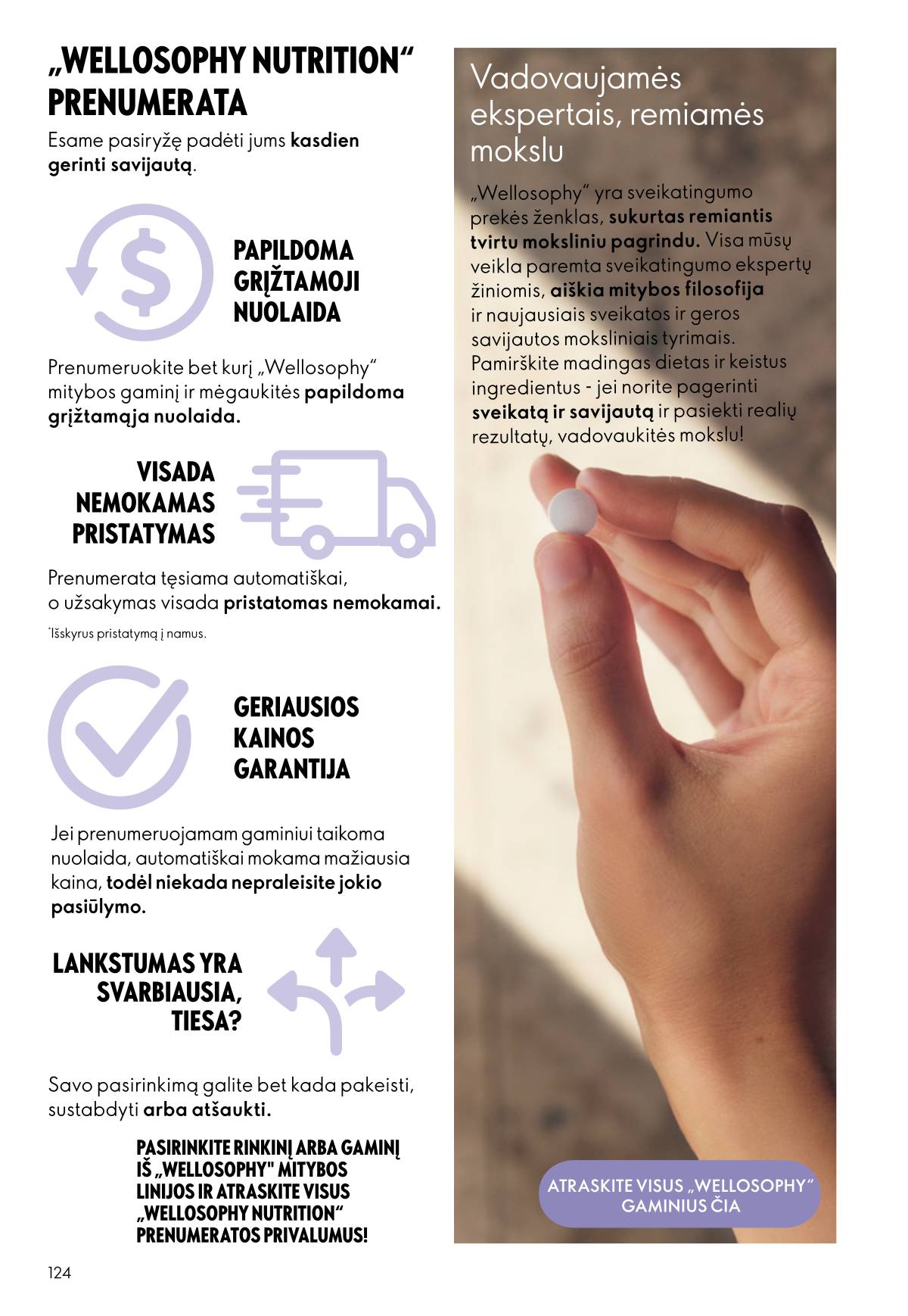 Oriflame - Oriflame akcijų katalogas 124 puslapis