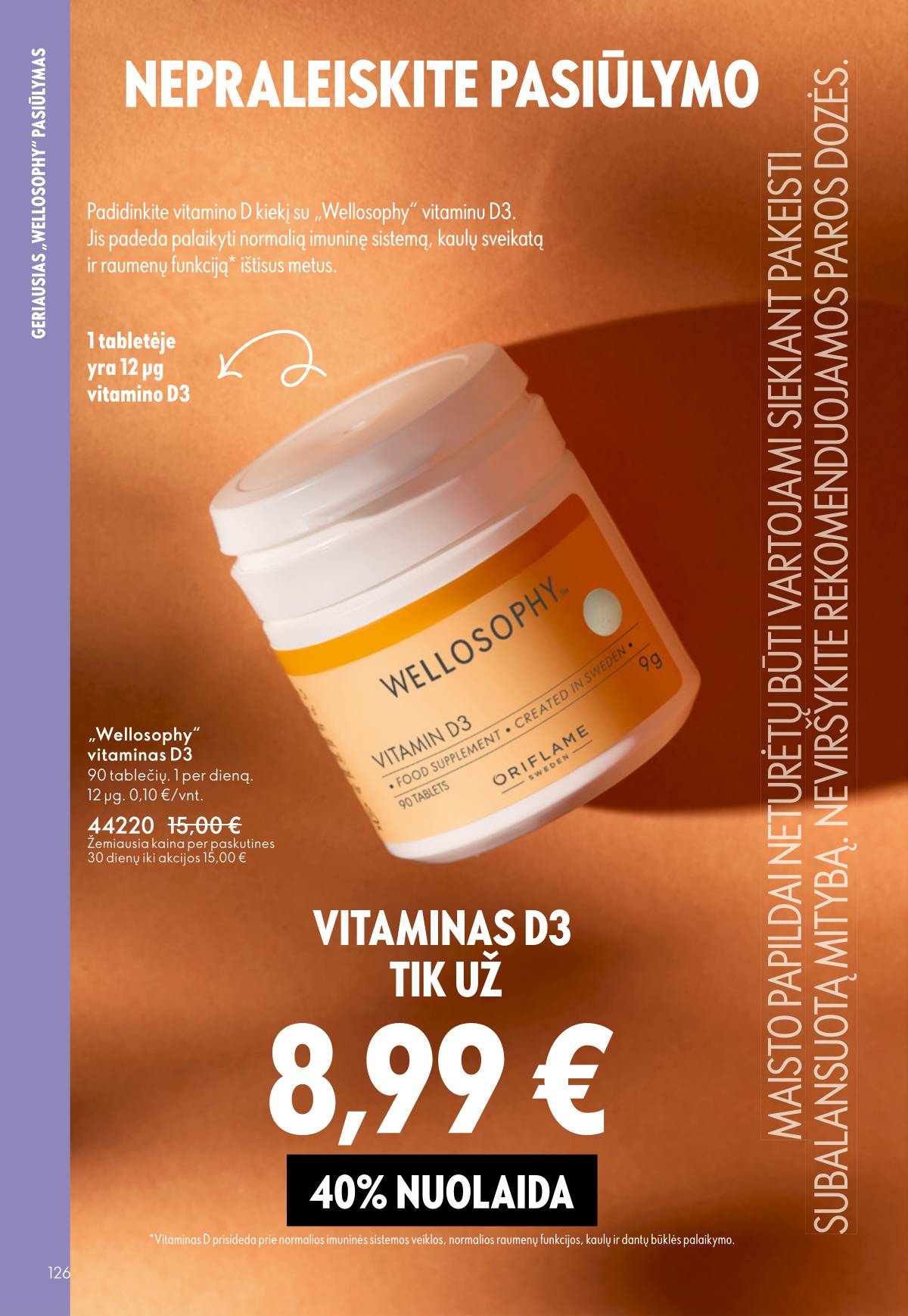 Oriflame - Oriflame akcijų katalogas 126 puslapis