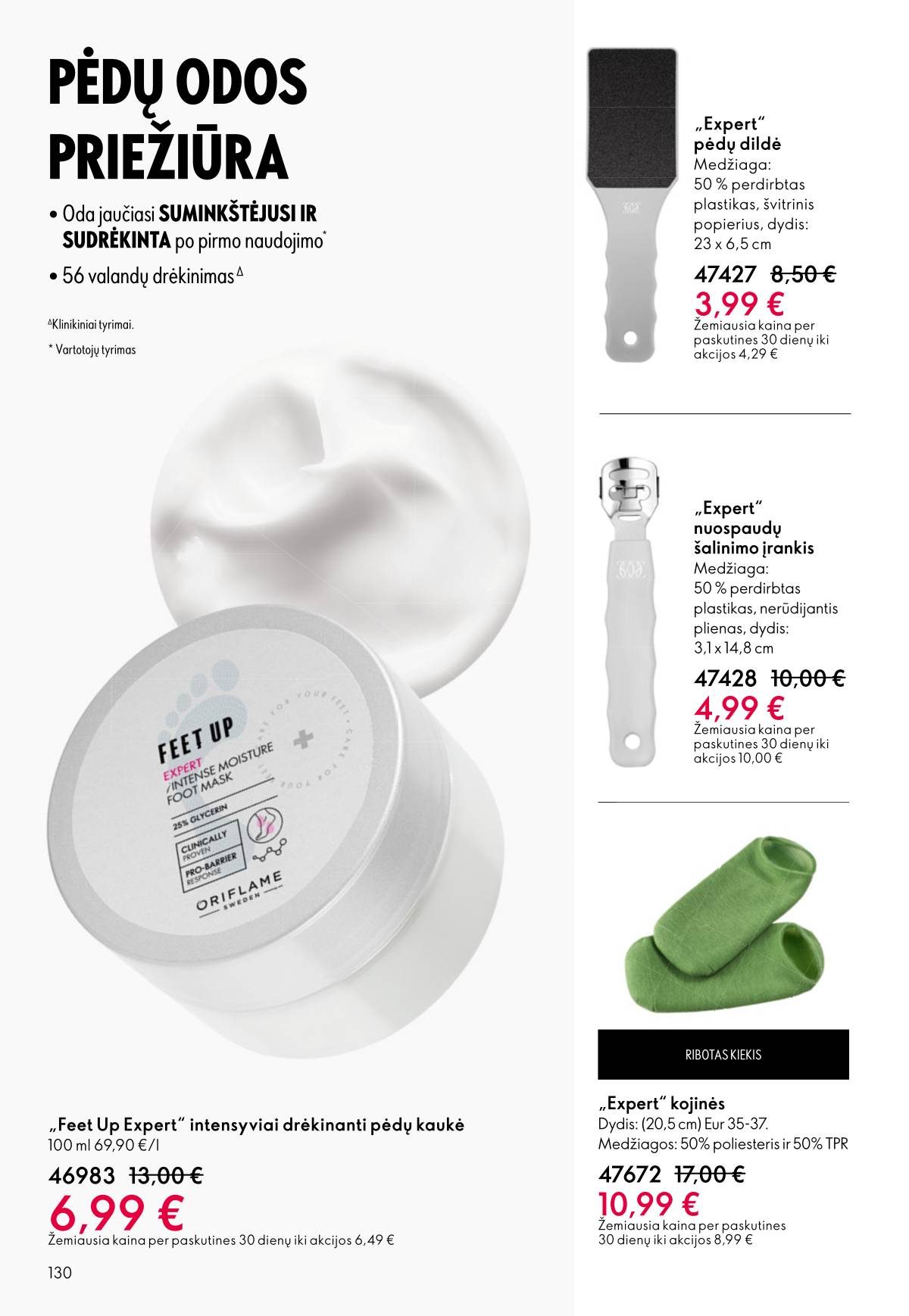 Oriflame - Oriflame akcijų katalogas 130 puslapis