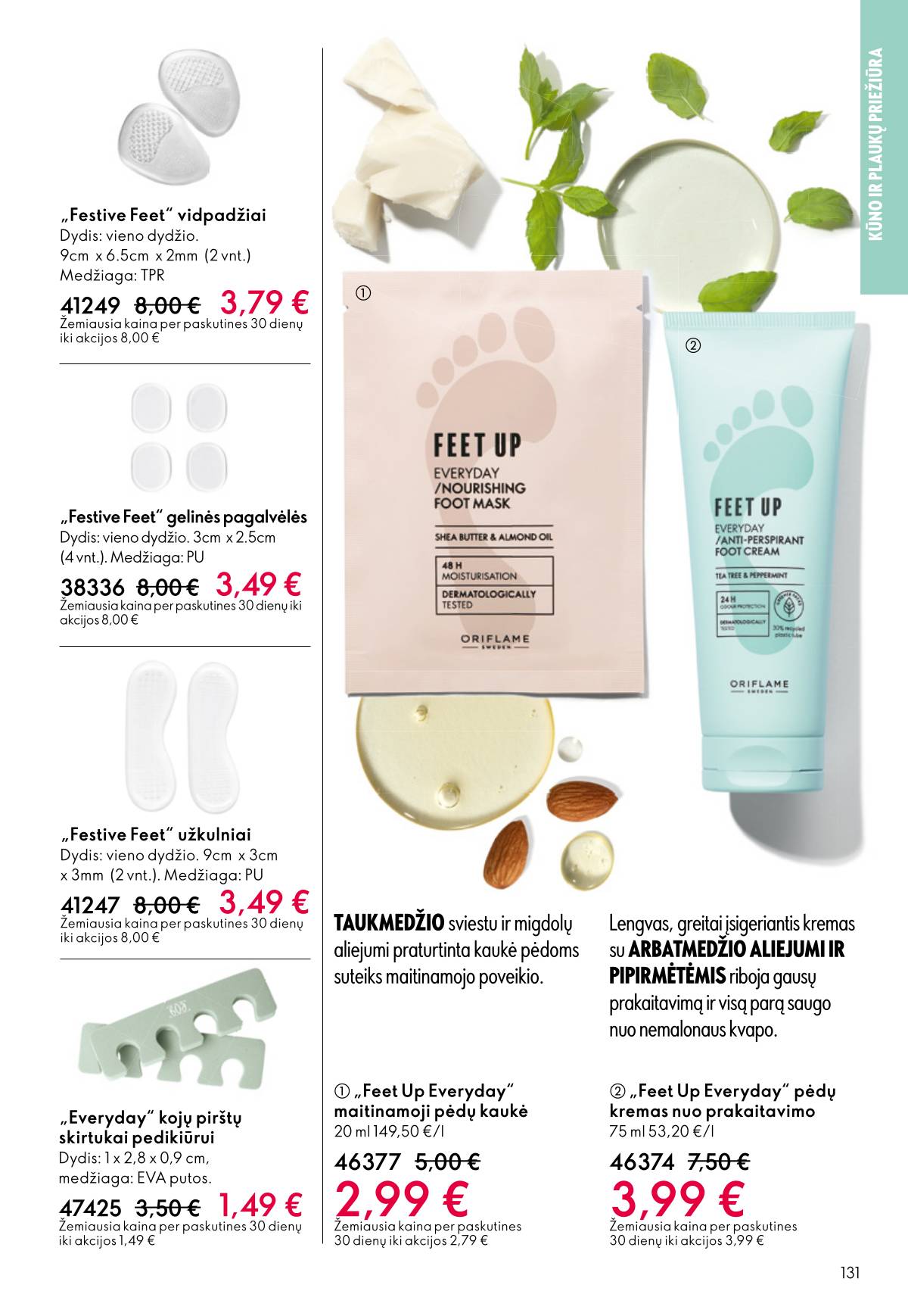 Oriflame - Oriflame akcijų katalogas 131 puslapis