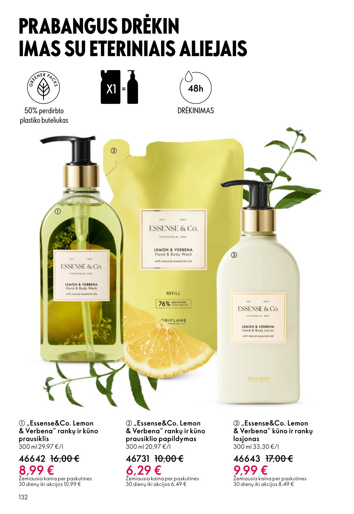 Oriflame - Oriflame akcijų katalogas 132 puslapis