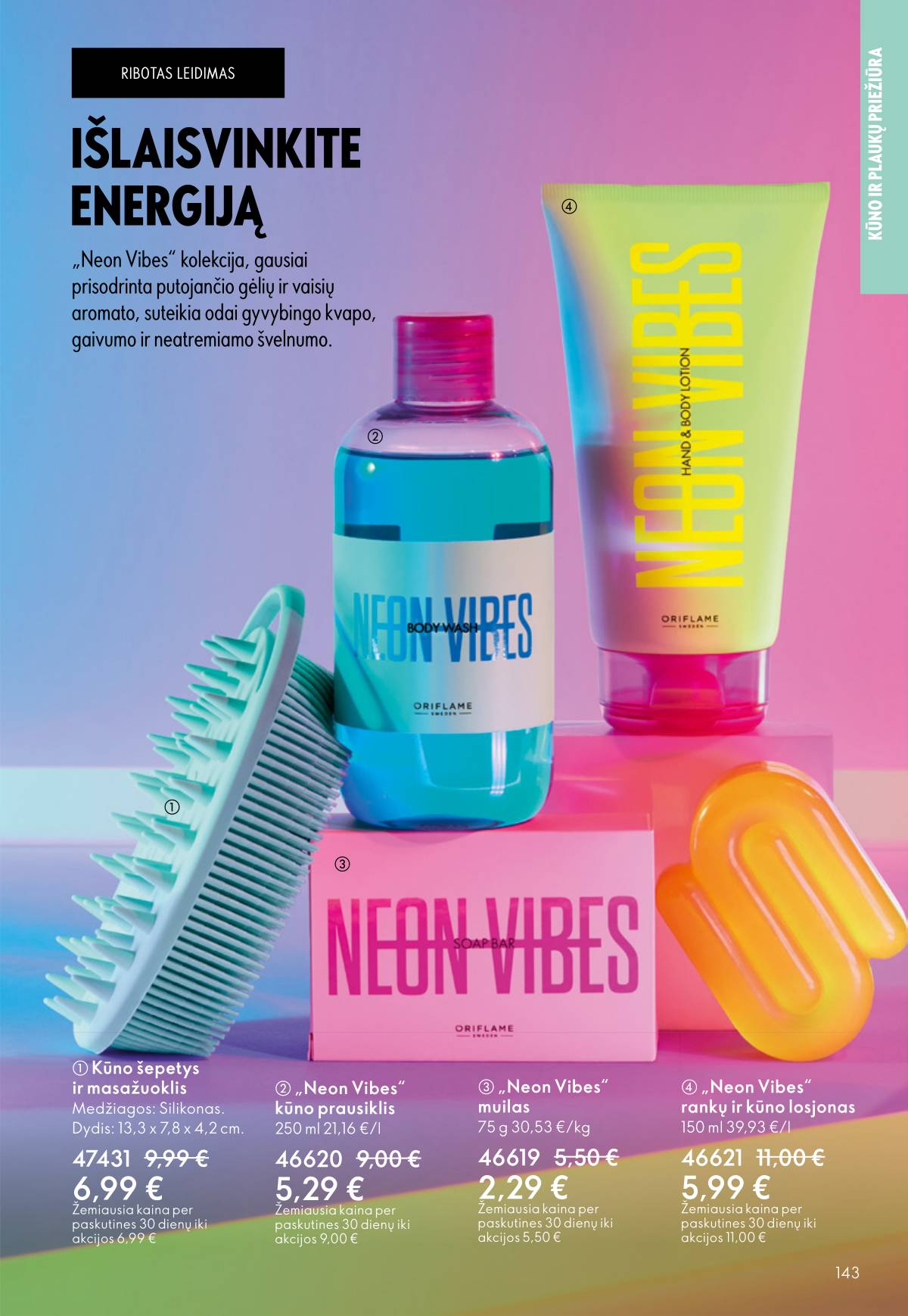 Oriflame - Oriflame akcijų katalogas 143 puslapis