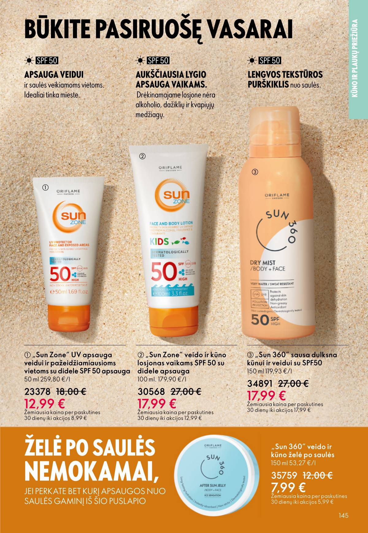 Oriflame - Oriflame akcijų katalogas 145 puslapis