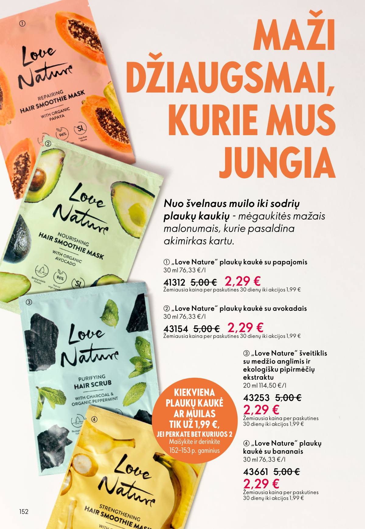Oriflame - Oriflame akcijų katalogas 152 puslapis