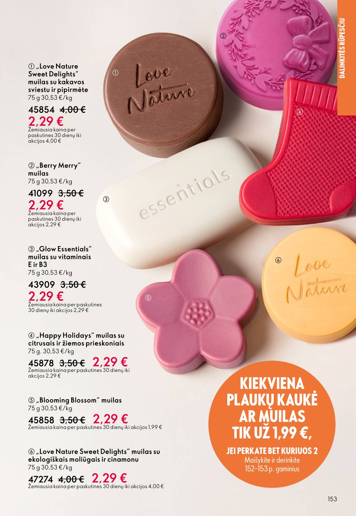 Oriflame - Oriflame akcijų katalogas 153 puslapis