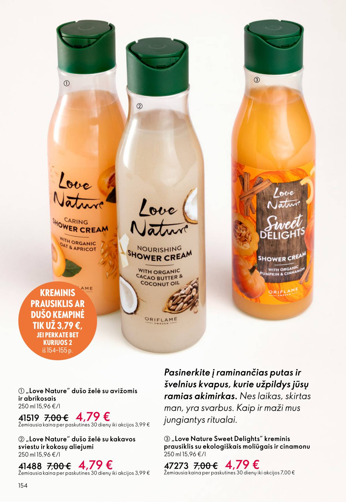 Oriflame - Oriflame akcijų katalogas 154 puslapis