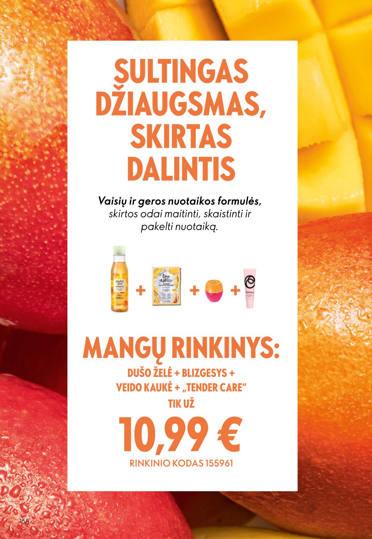 Oriflame - Oriflame akcijų katalogas 158 puslapis