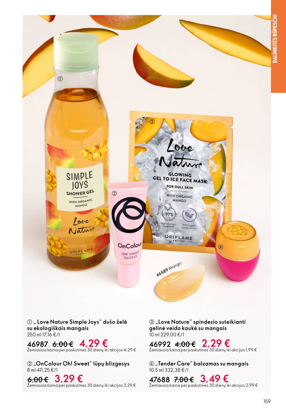 Oriflame - Oriflame akcijų katalogas 159 puslapis