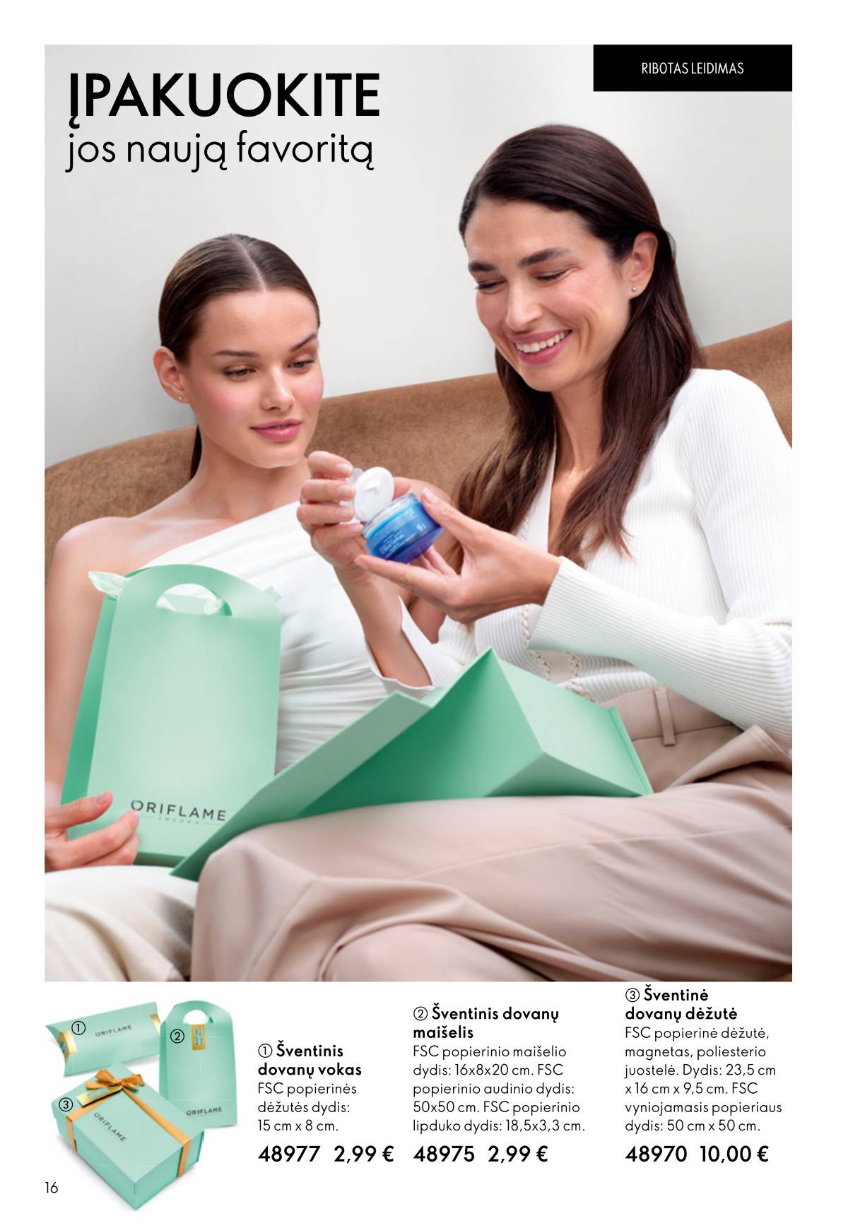 Oriflame - Oriflame akcijų katalogas 16 puslapis