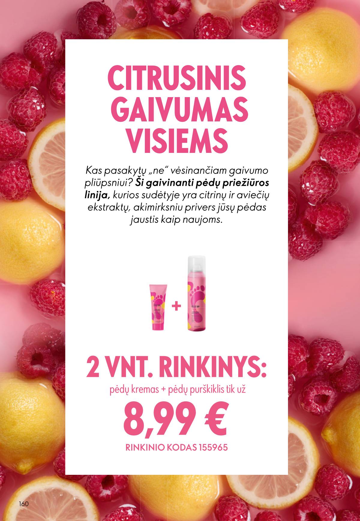 Oriflame - Oriflame akcijų katalogas 160 puslapis