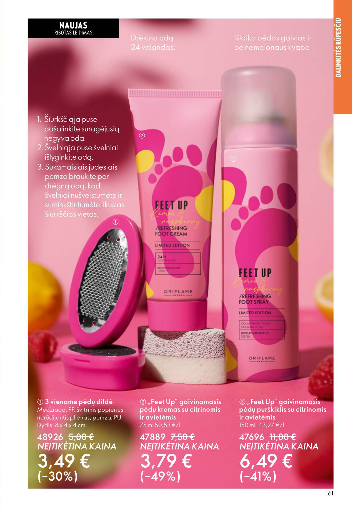 Oriflame - Oriflame akcijų katalogas 161 puslapis
