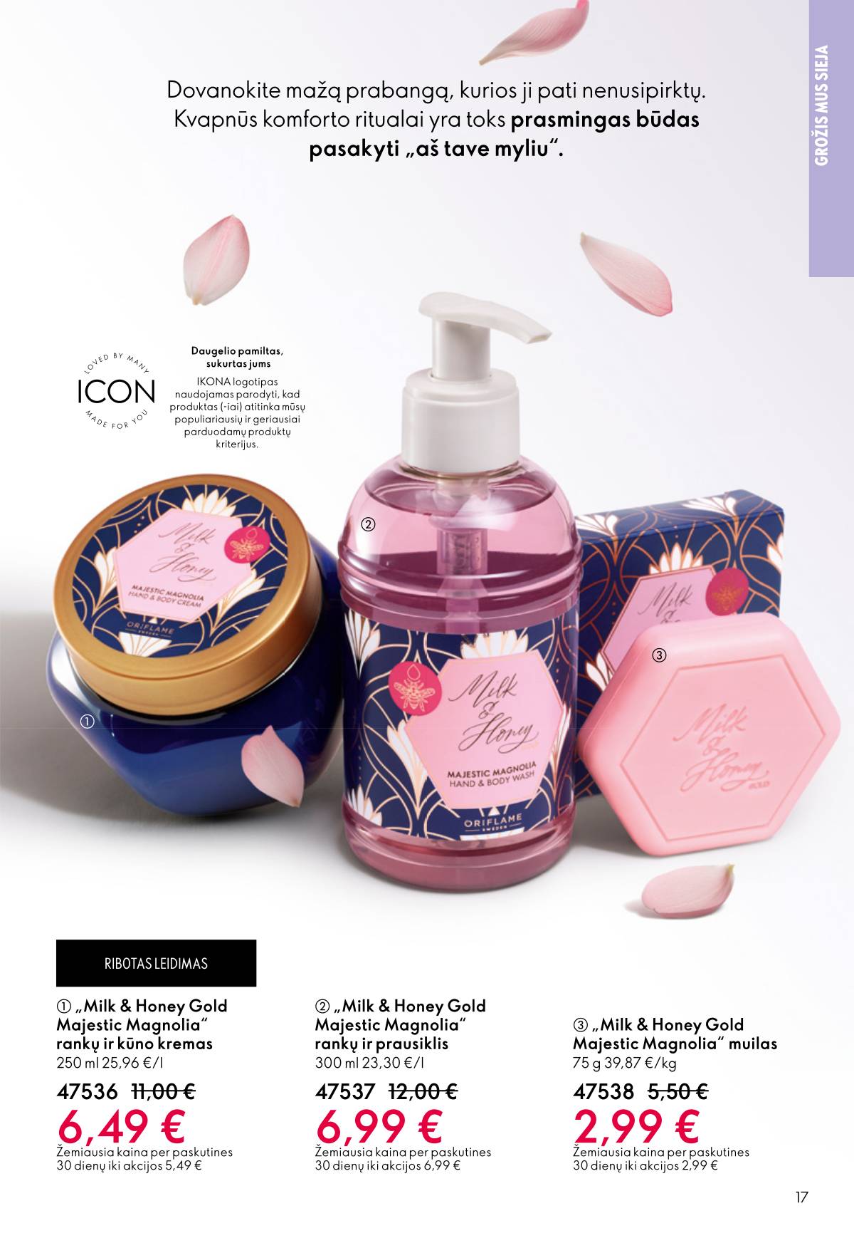 Oriflame - Oriflame akcijų katalogas 17 puslapis