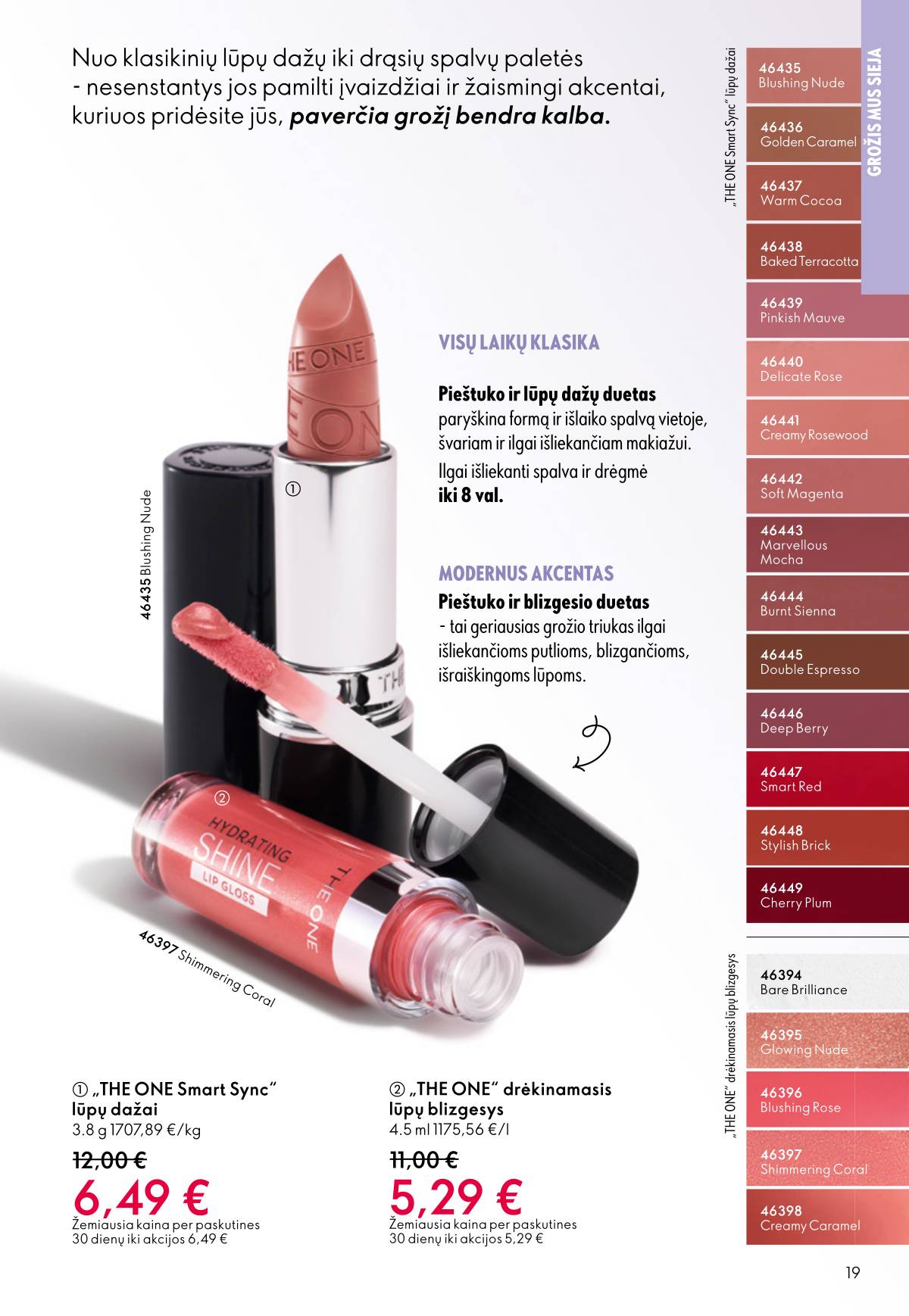 Oriflame - Oriflame akcijų katalogas 19 puslapis