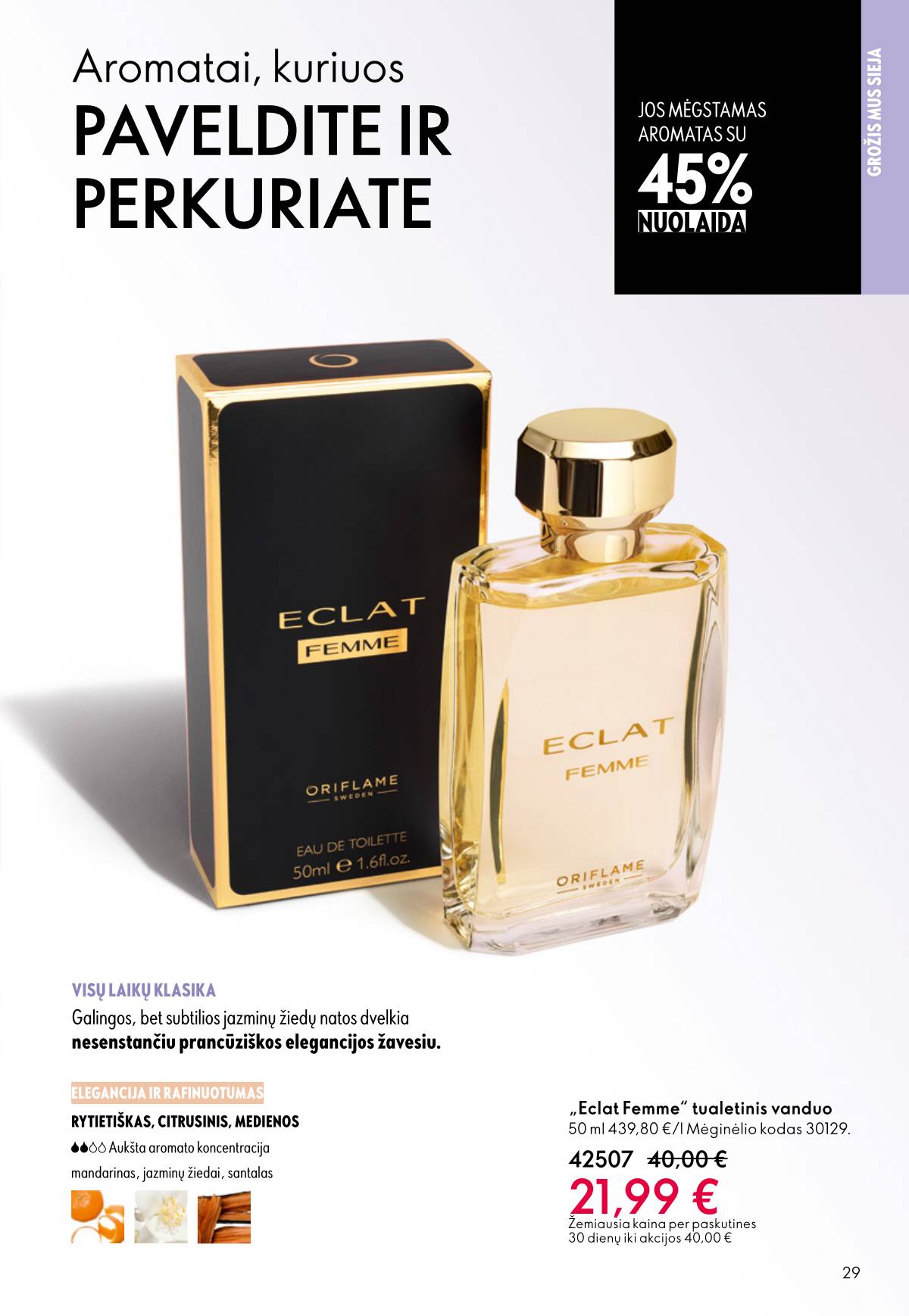 Oriflame - Oriflame akcijų katalogas 29 puslapis