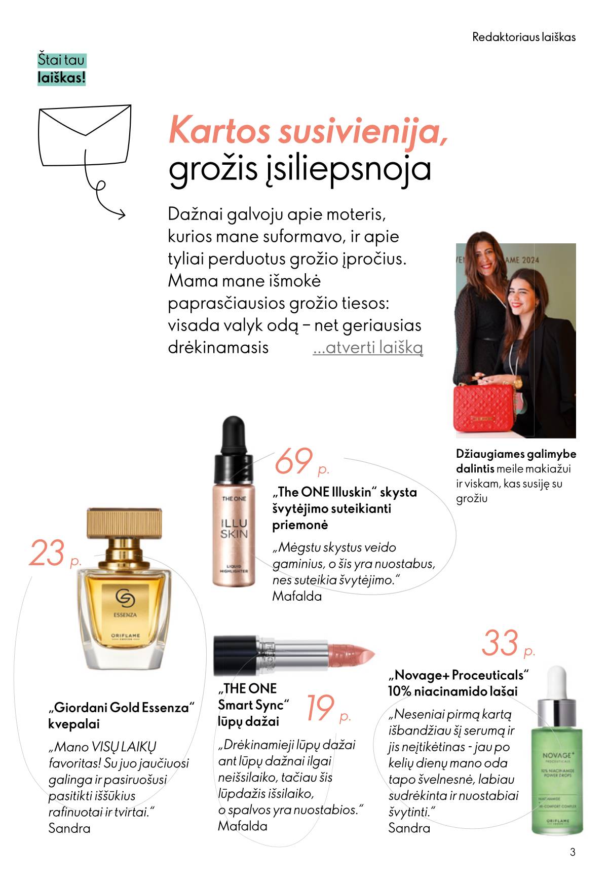 Oriflame - Oriflame akcijų katalogas 3 puslapis